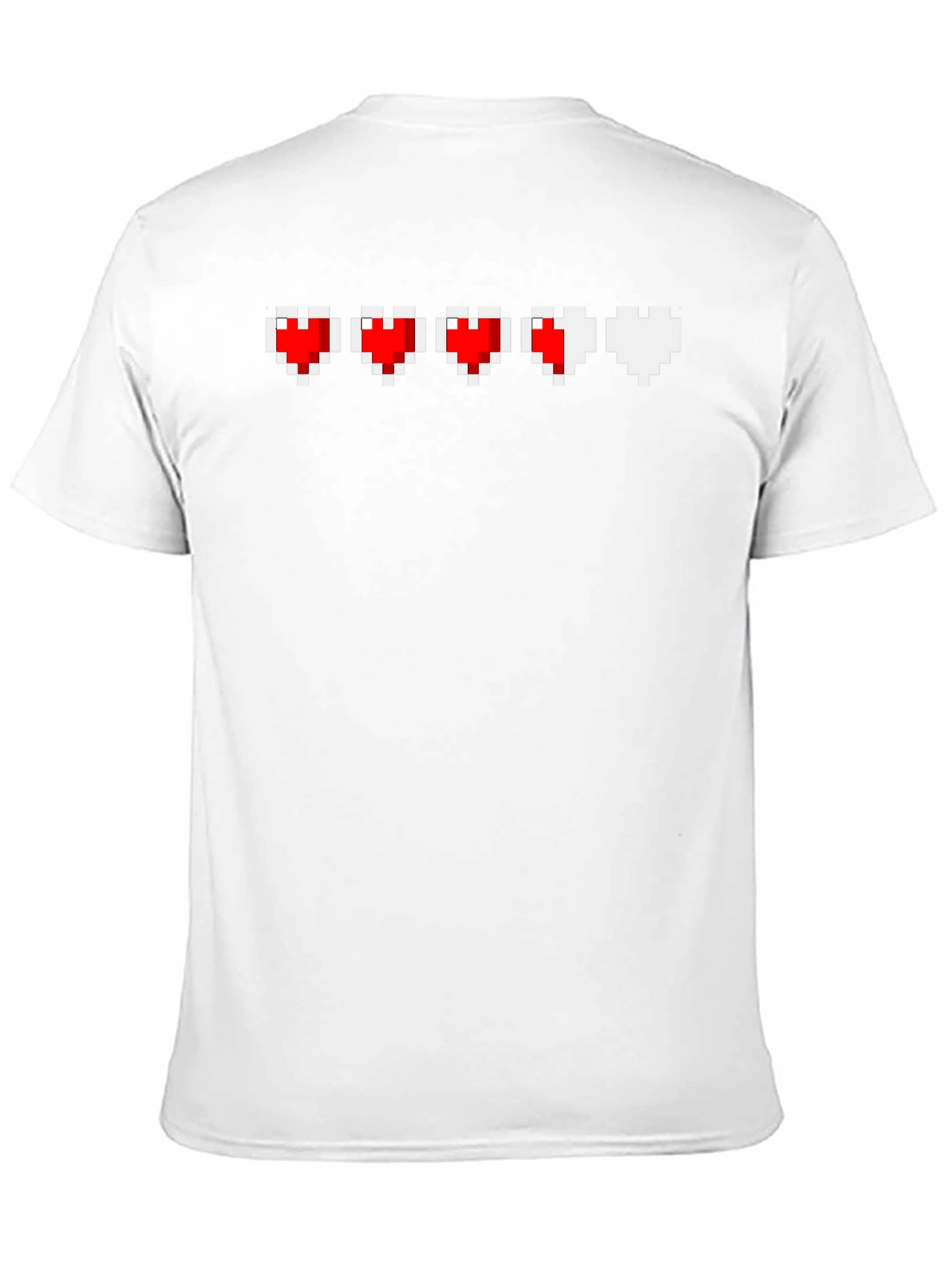 Pixel Heart Life Bar T-Shirt - Gamer Tee