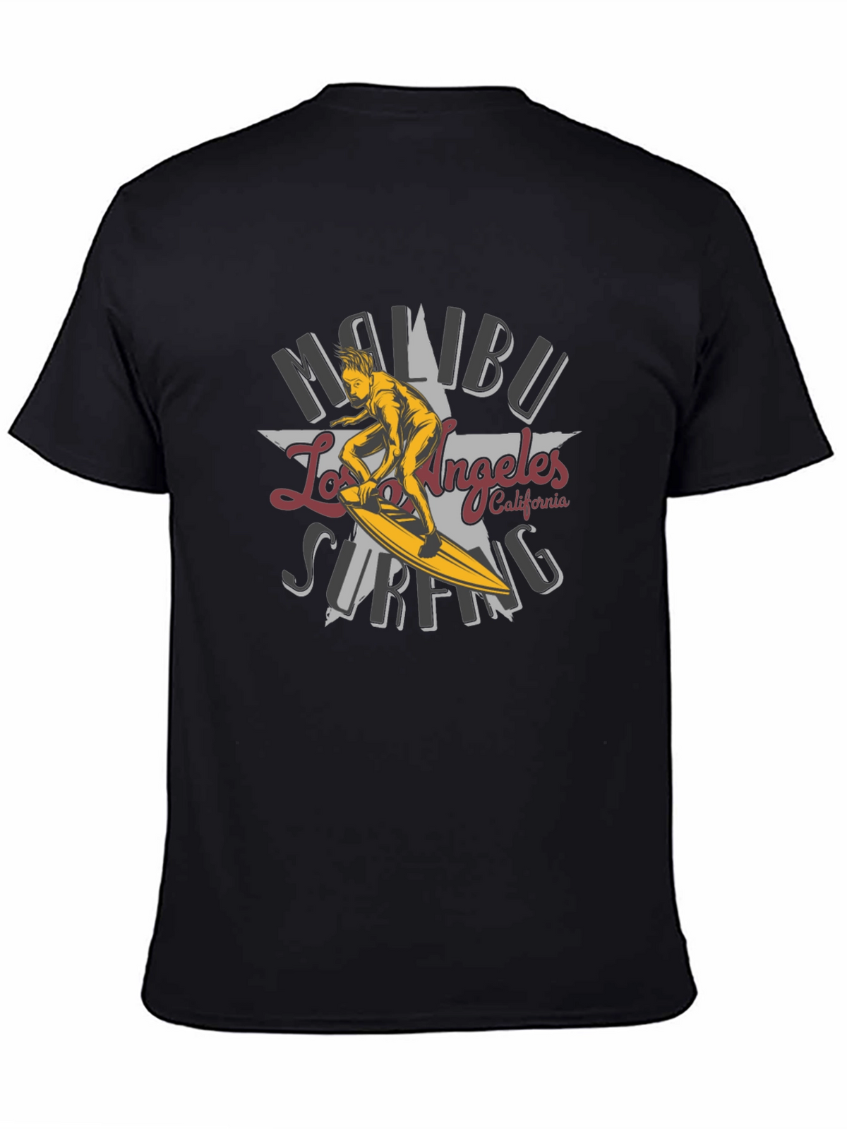 Malibu Surfing Los Angeles T-Shirt
