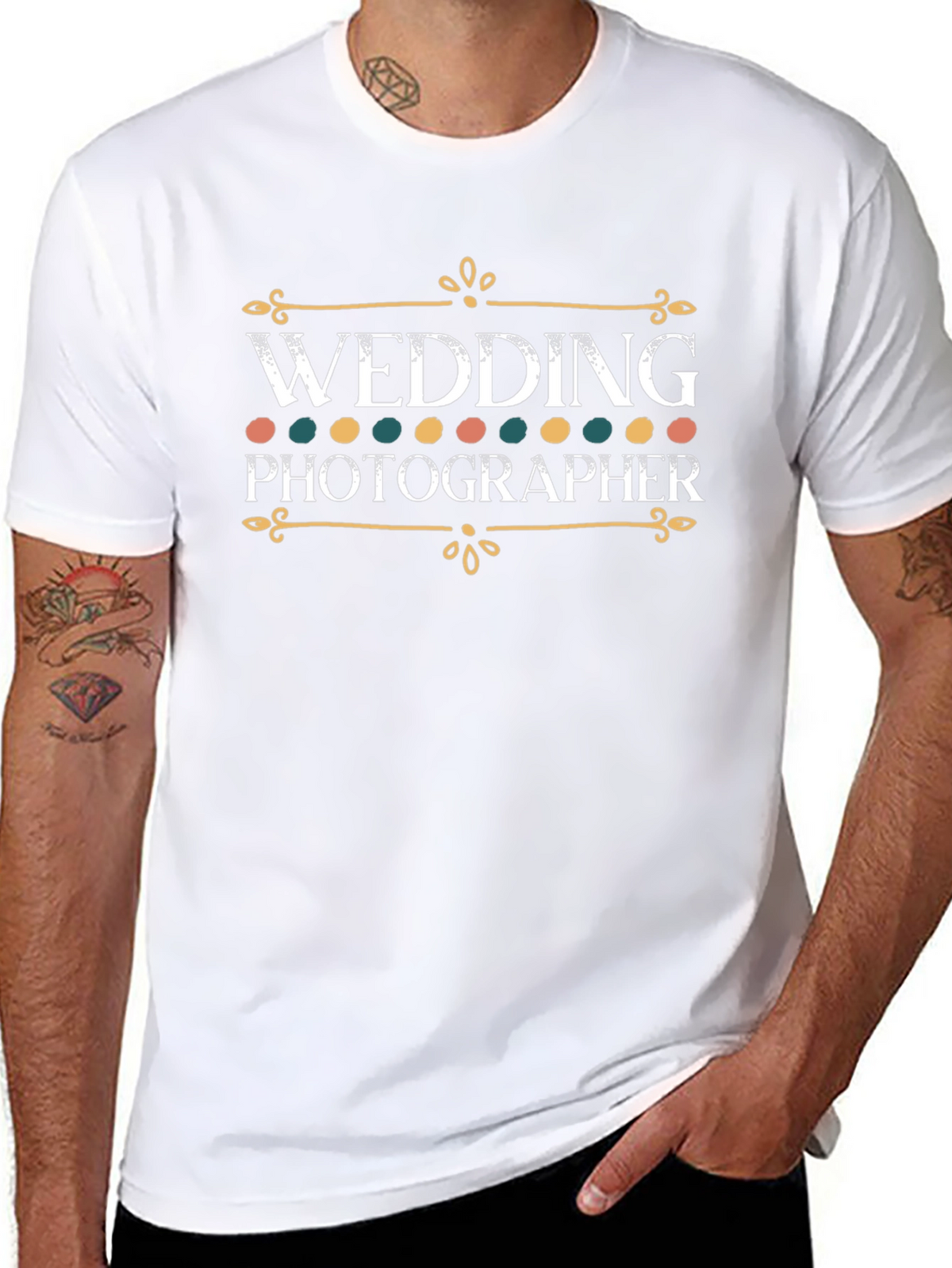 Wedding Photographer T-Shirt - Stylish Photo Gift