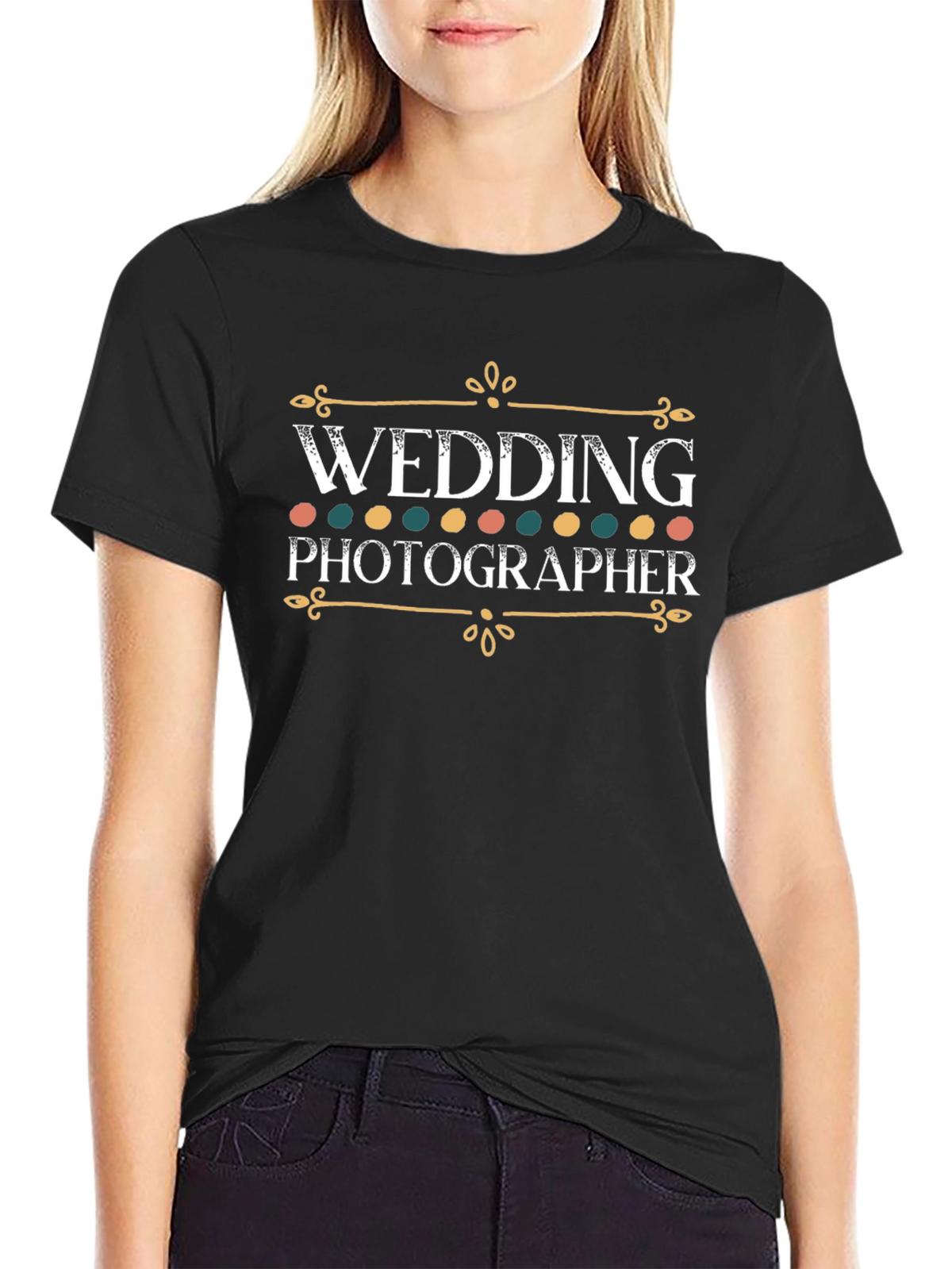 Wedding Photographer T-Shirt - Stylish Photo Gift