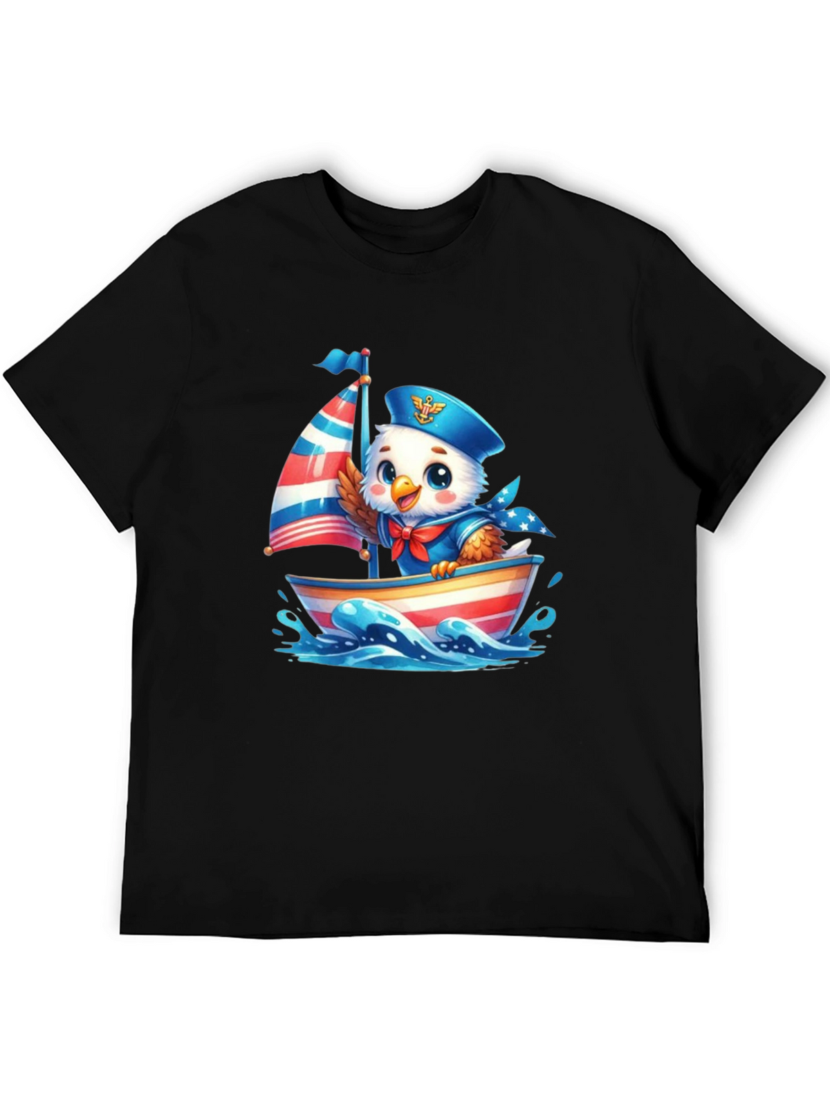 Patriotic Eagle Sailor T-Shirt