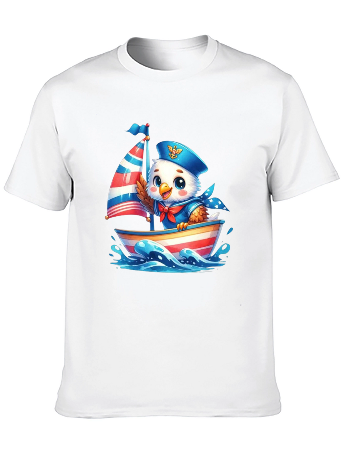 Patriotic Eagle Sailor T-Shirt