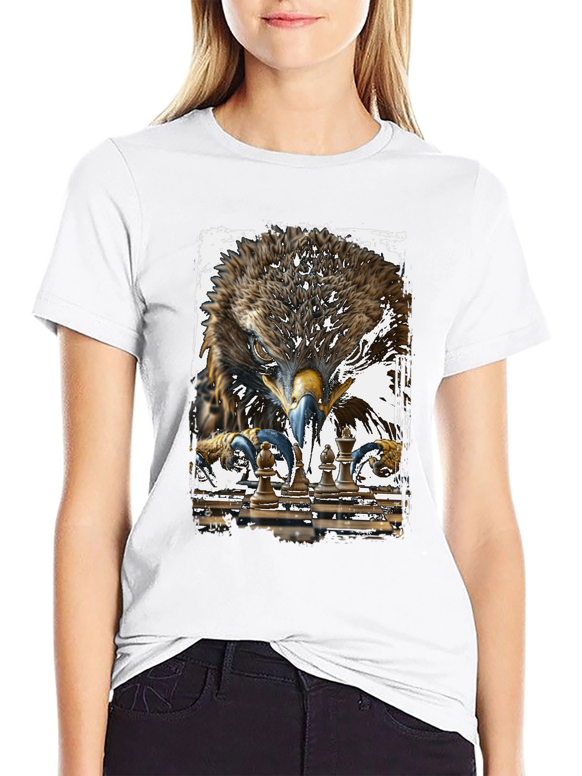 Eagle Chess Master Graphic T-Shirt
