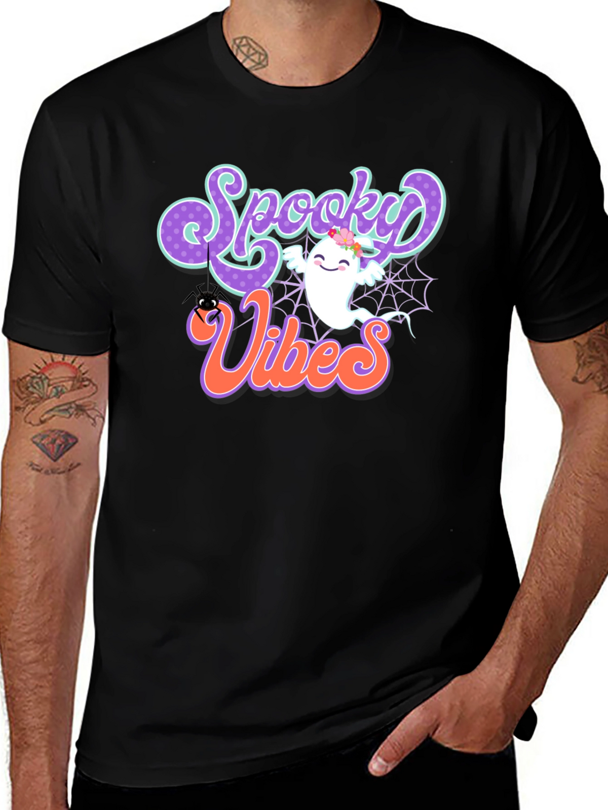 Spooky Vibes Halloween T-Shirt
