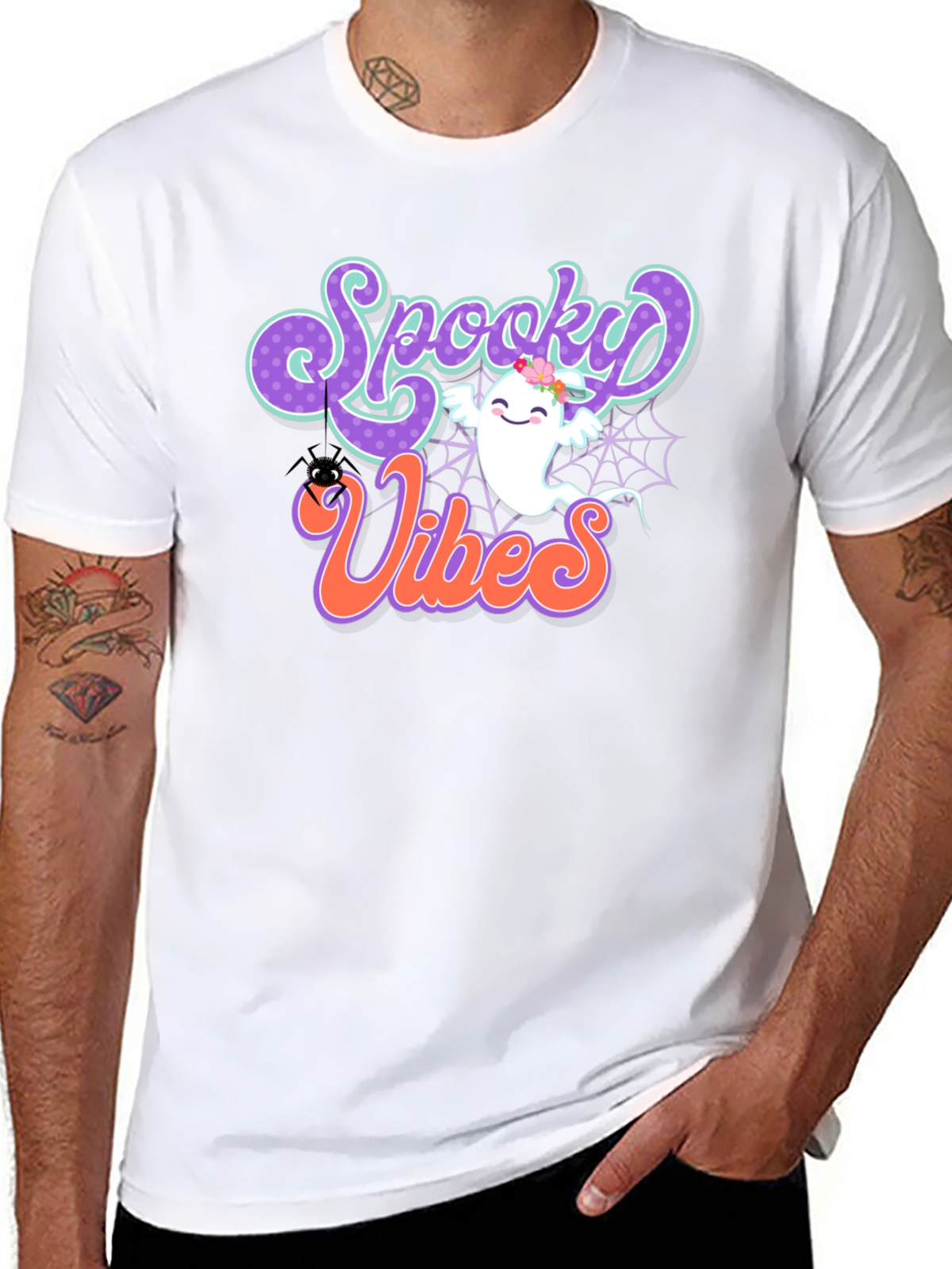 Spooky Vibes Halloween T-Shirt
