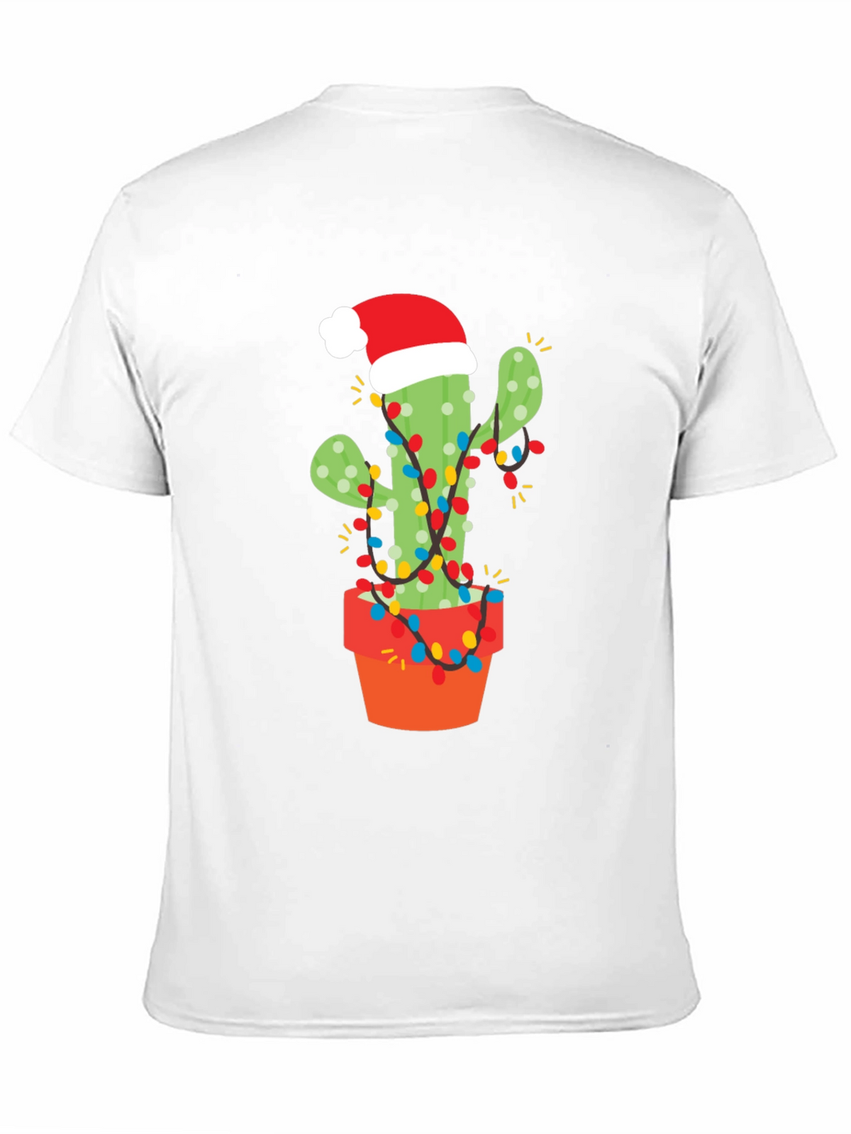 Festive Cactus Christmas T-Shirt - Holiday Cheer!