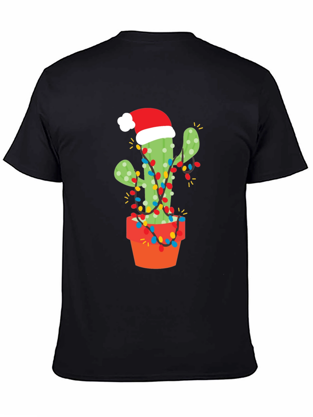 Festive Cactus Christmas T-Shirt - Holiday Cheer!