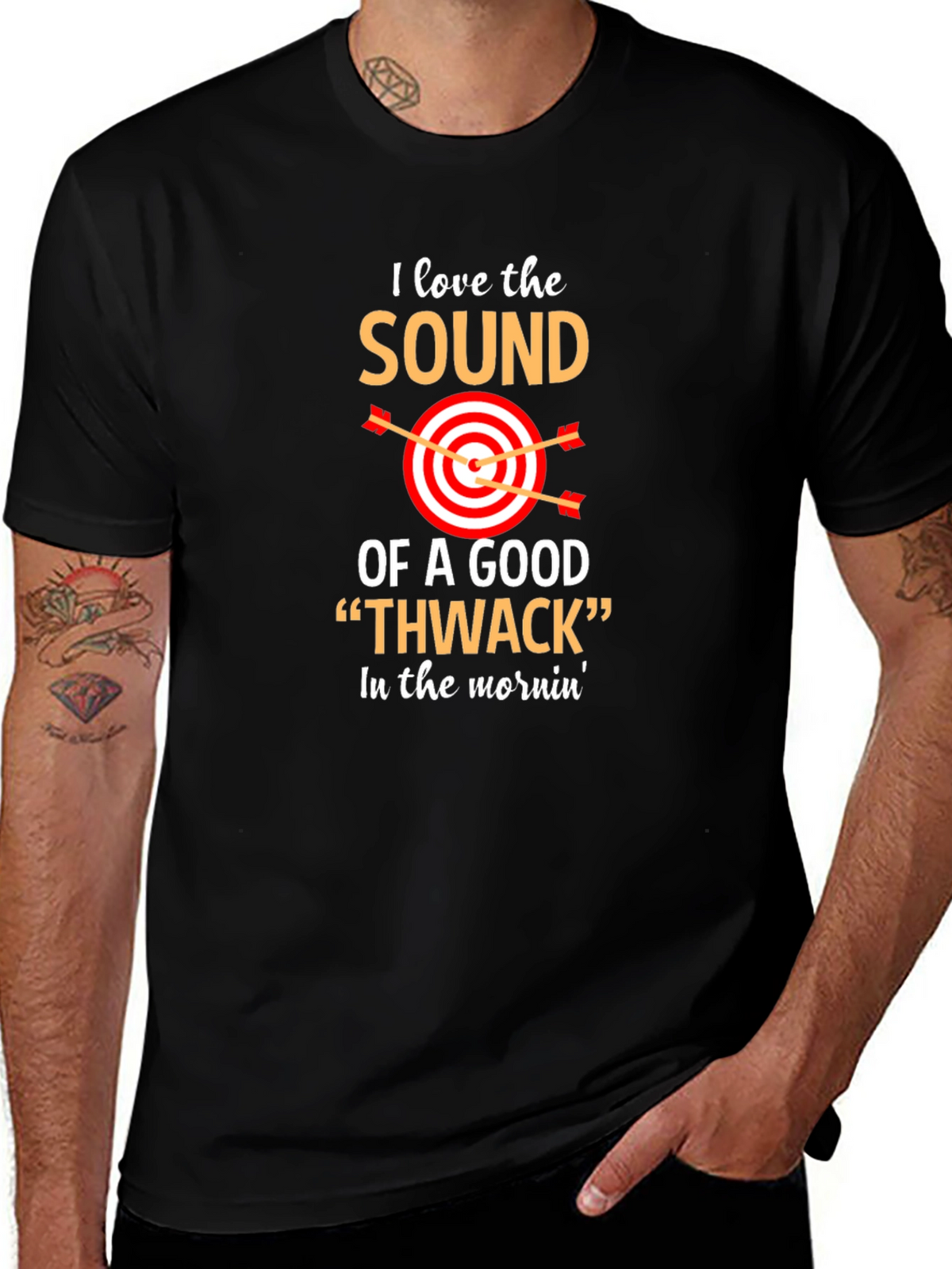 Archery Humor T-Shirt: Thwack Sound