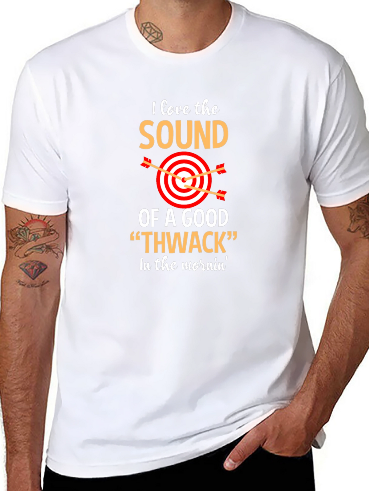Archery Humor T-Shirt: Thwack Sound