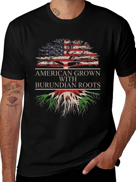 American Grown with Burundian Roots T-Shirt