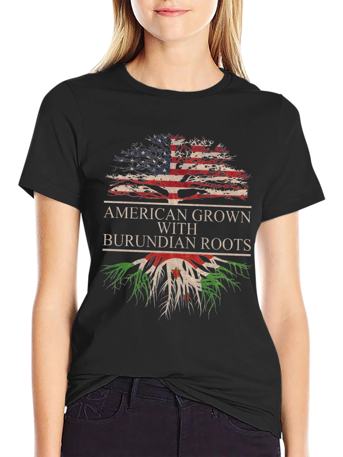 American Grown with Burundian Roots T-Shirt