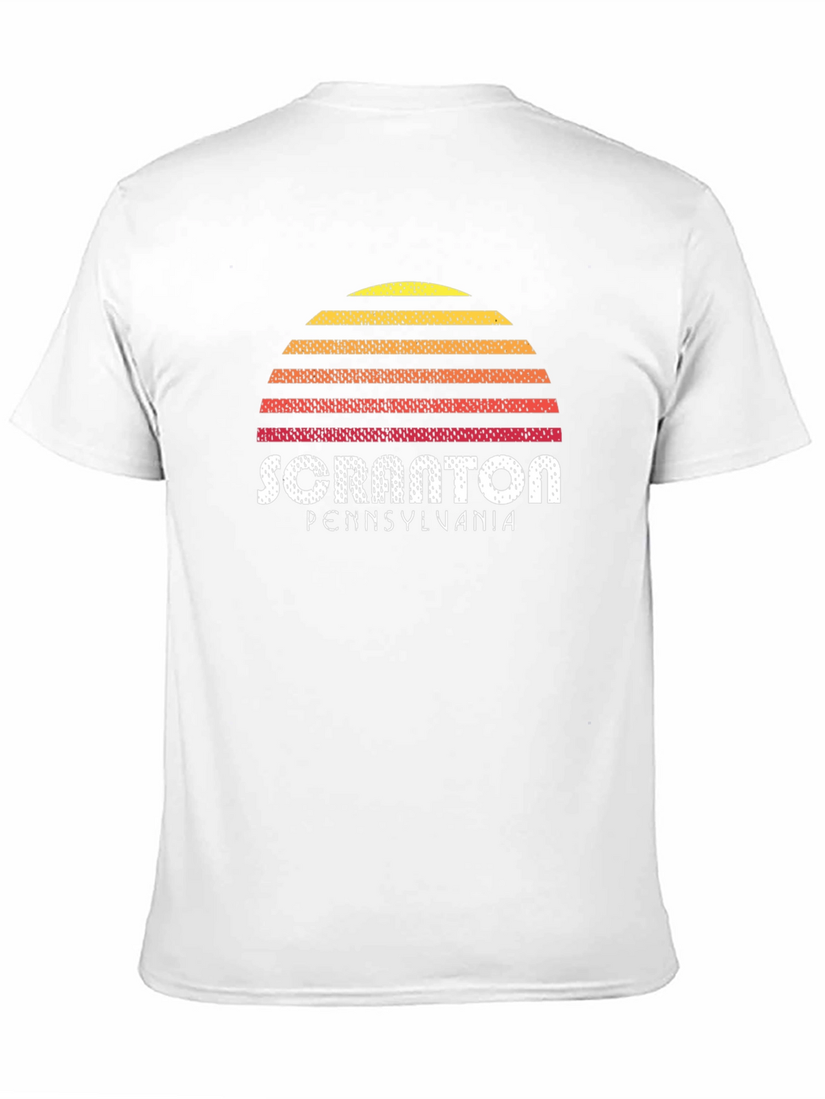 Scranton Pennsylvania Retro Sunset T-Shirt