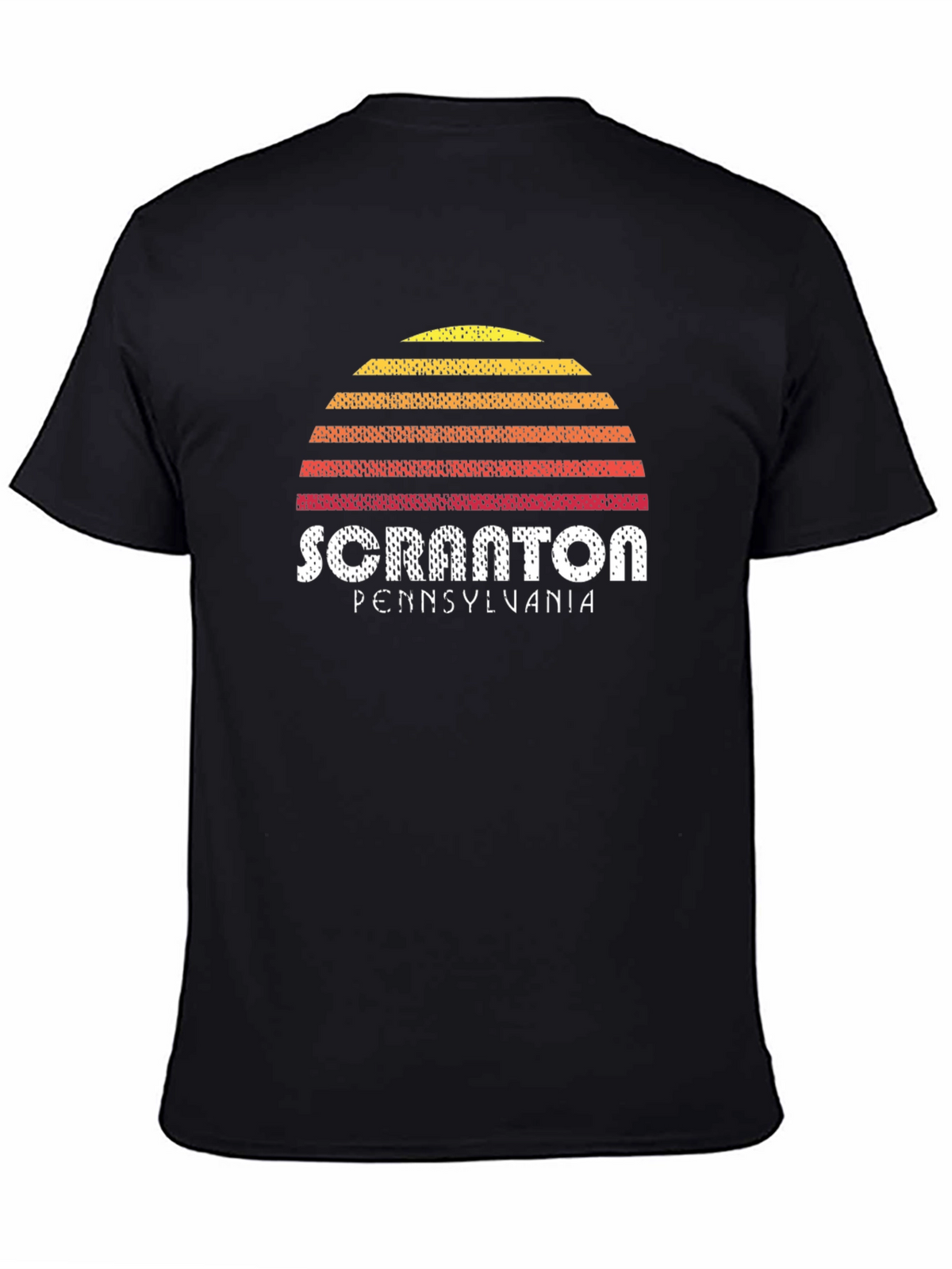 Scranton Pennsylvania Retro Sunset T-Shirt
