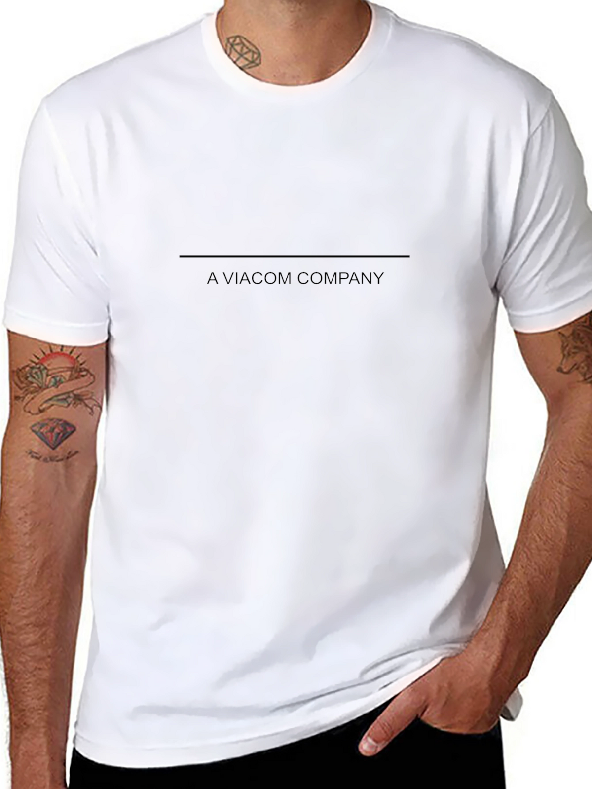 Viacom Company Black T-Shirt