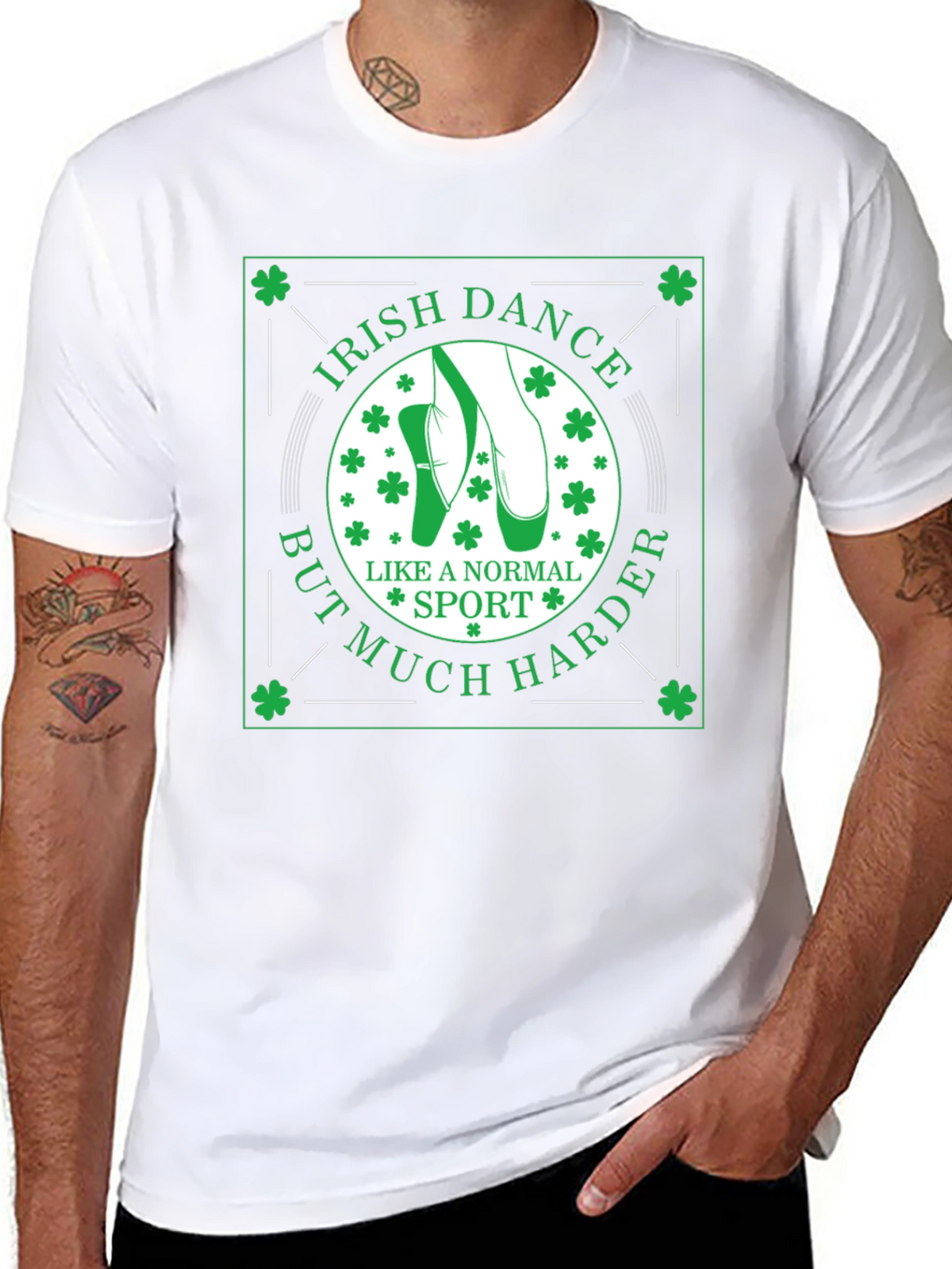Irish Dance Sport T-Shirt St. Patricks Day Tee