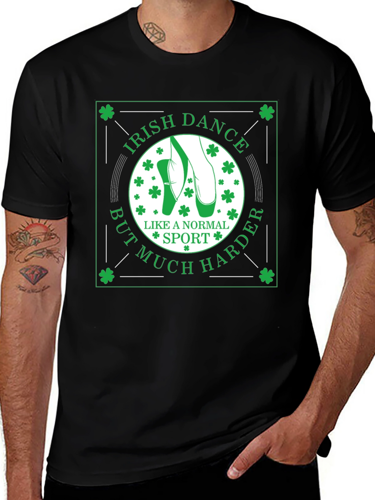 Irish Dance Sport T-Shirt St. Patricks Day Tee