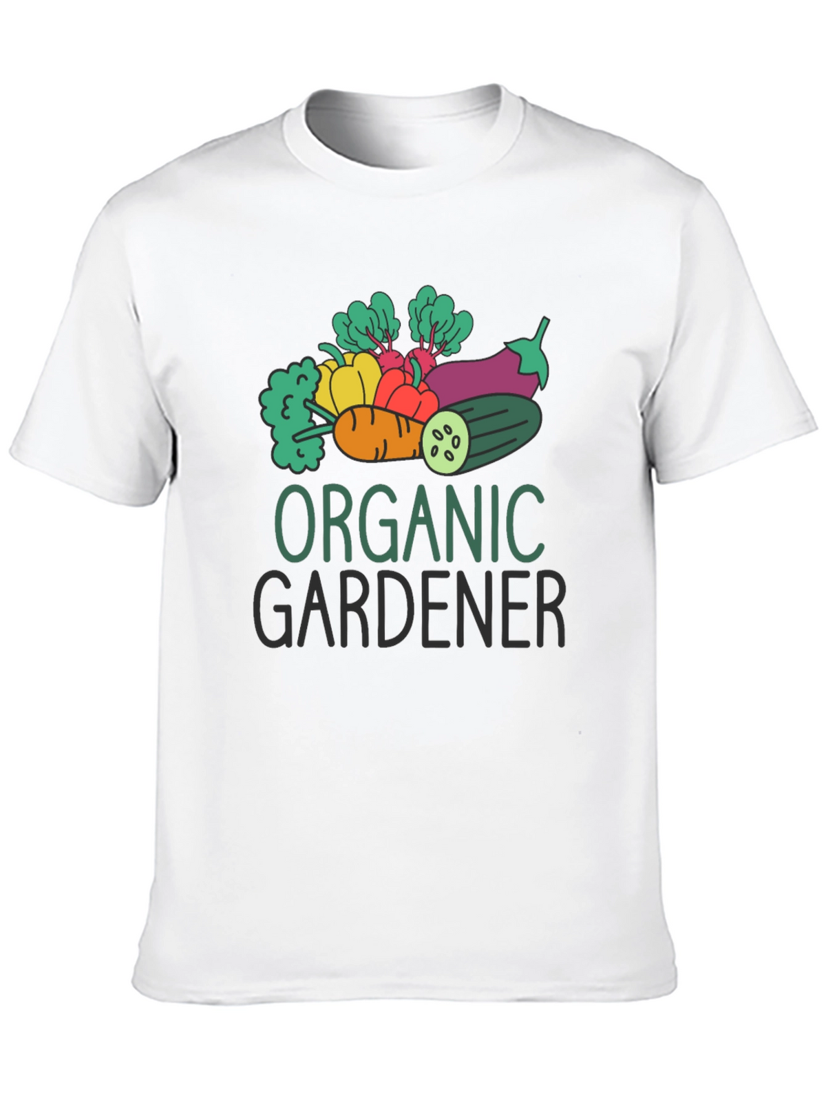 Organic Gardener Graphic Tee - Black Cotton T-Shirt