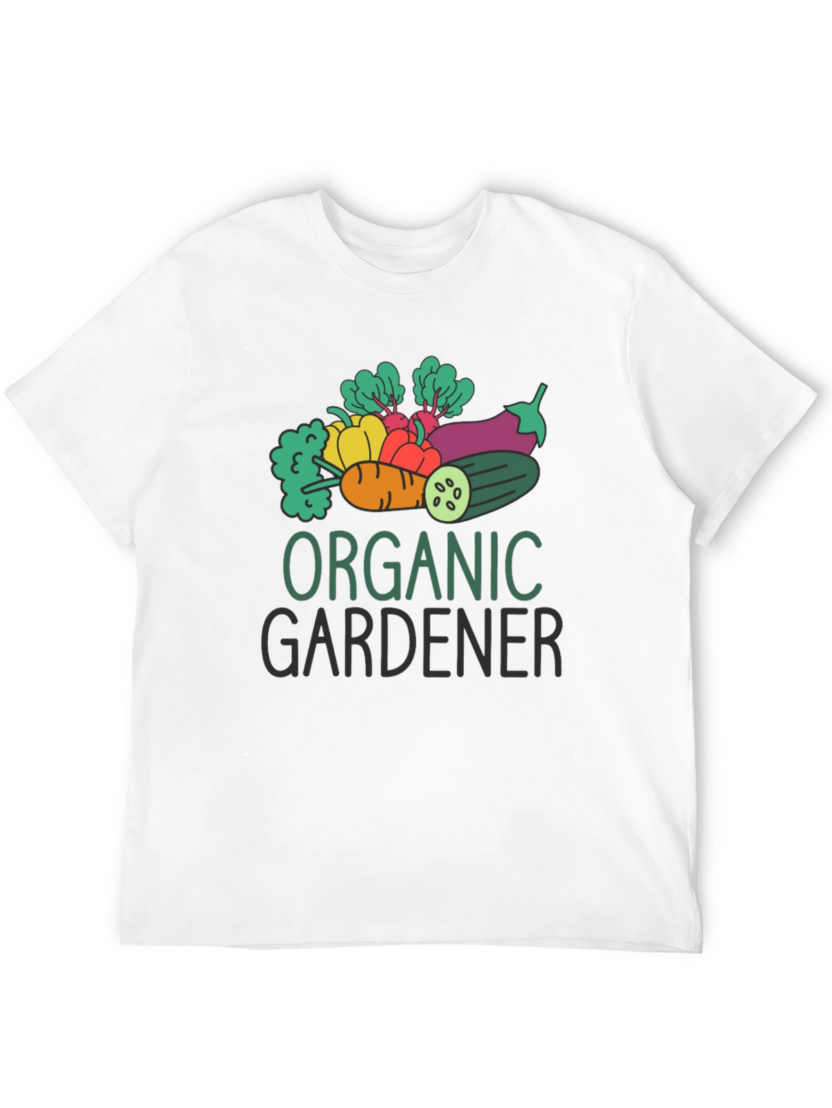 Organic Gardener Graphic Tee - Black Cotton T-Shirt