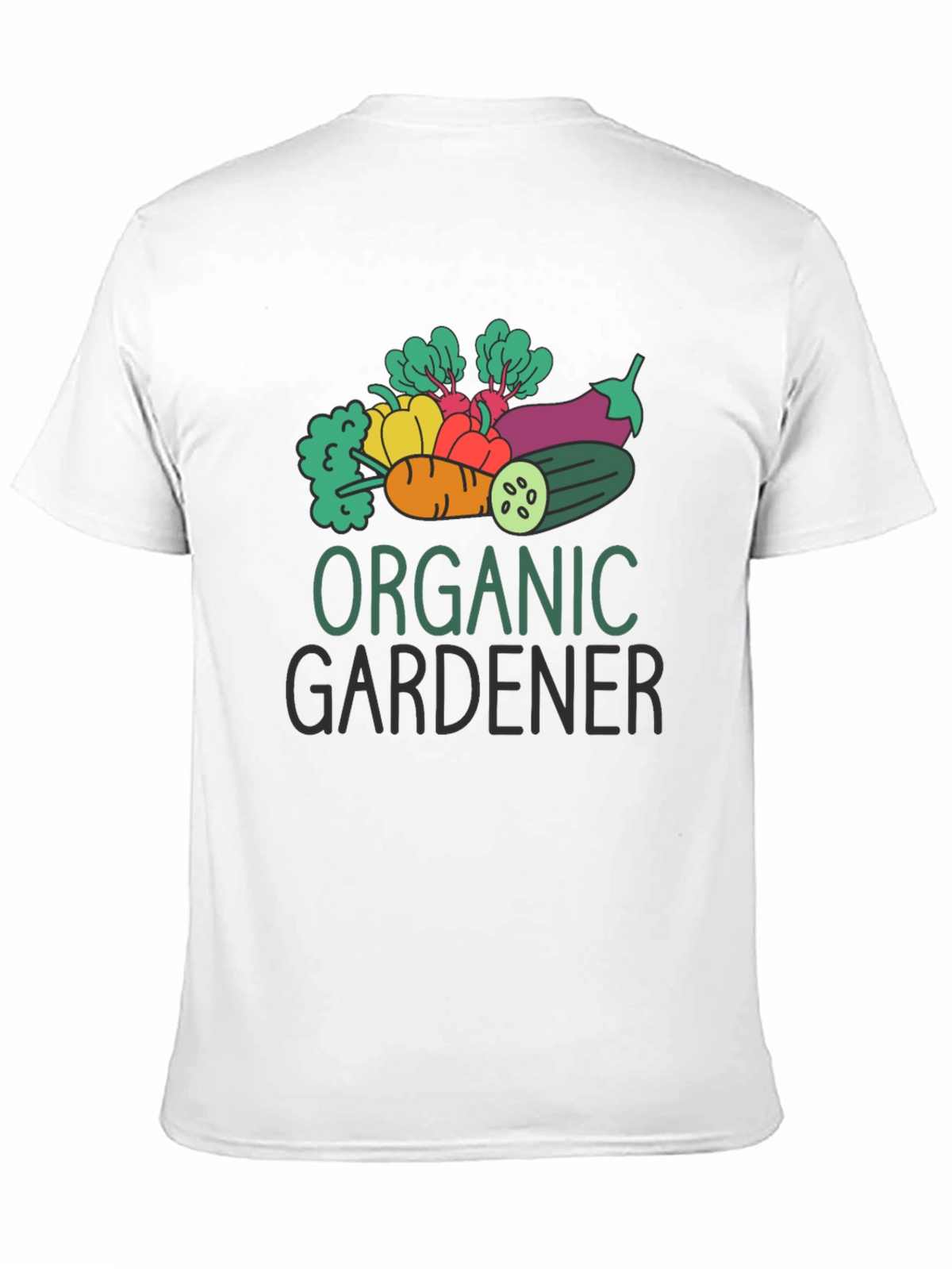 Organic Gardener Graphic Tee - Black Cotton T-Shirt