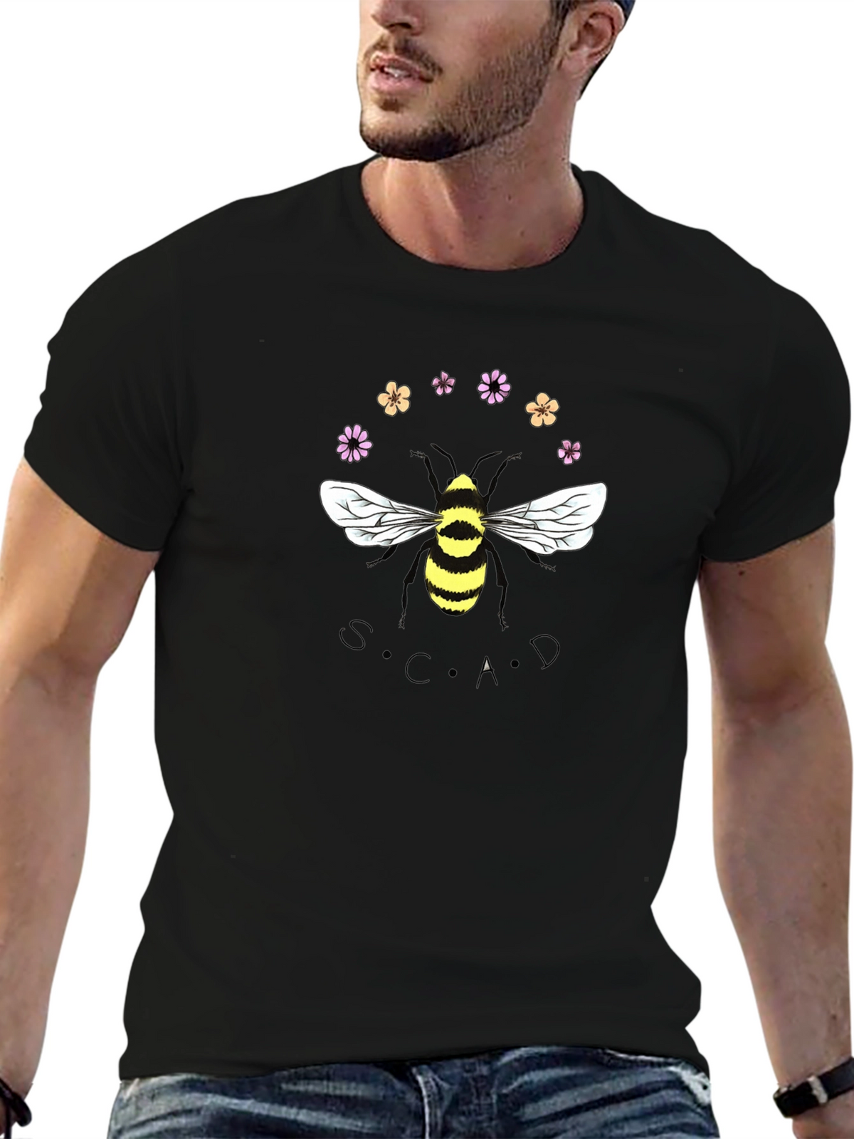 SCAD Bee Graphic T-Shirt