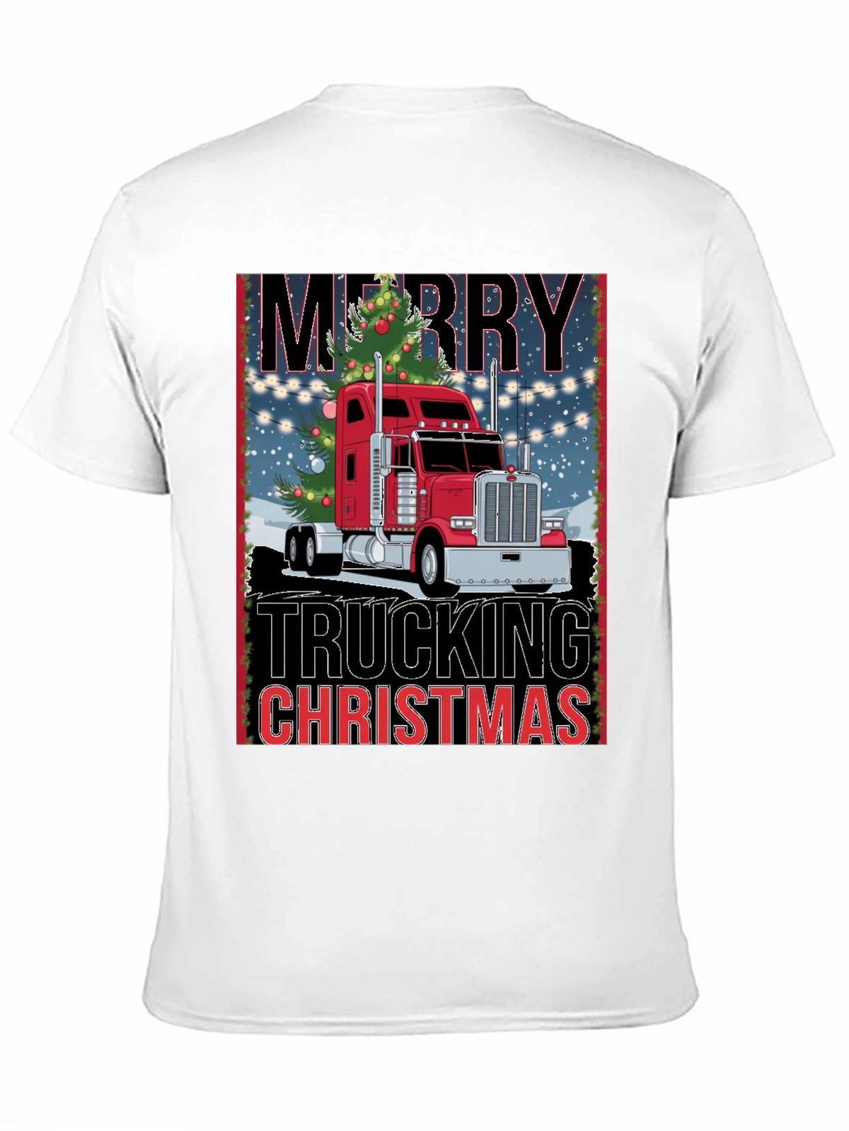 Merry Trucking Christmas T-Shirt