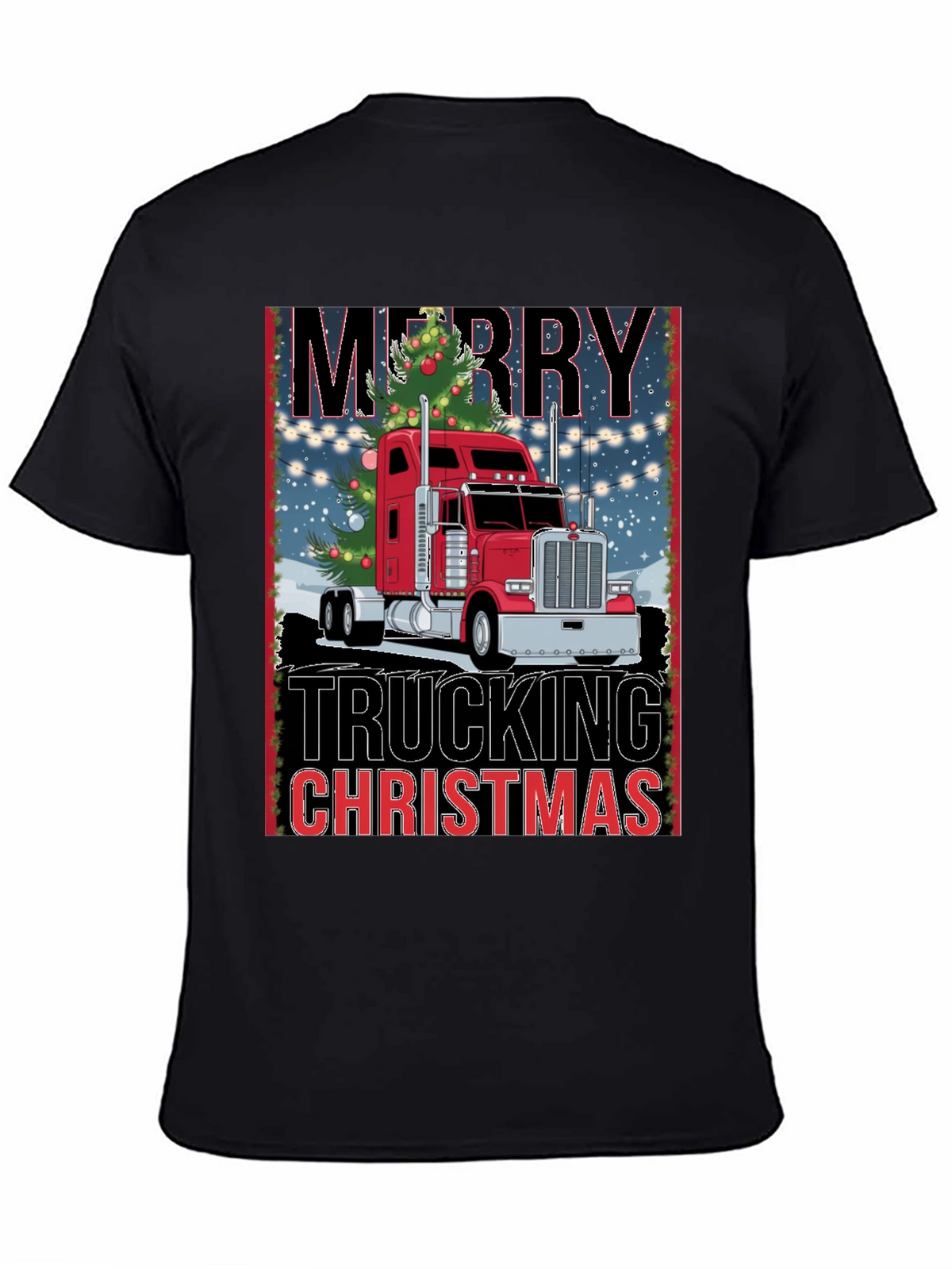 Merry Trucking Christmas T-Shirt