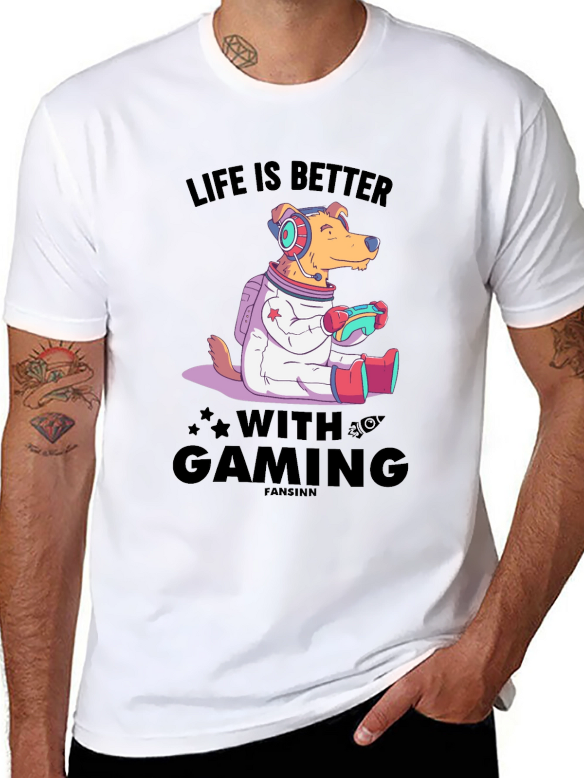 Life is Better with Gaming T-Shirt
