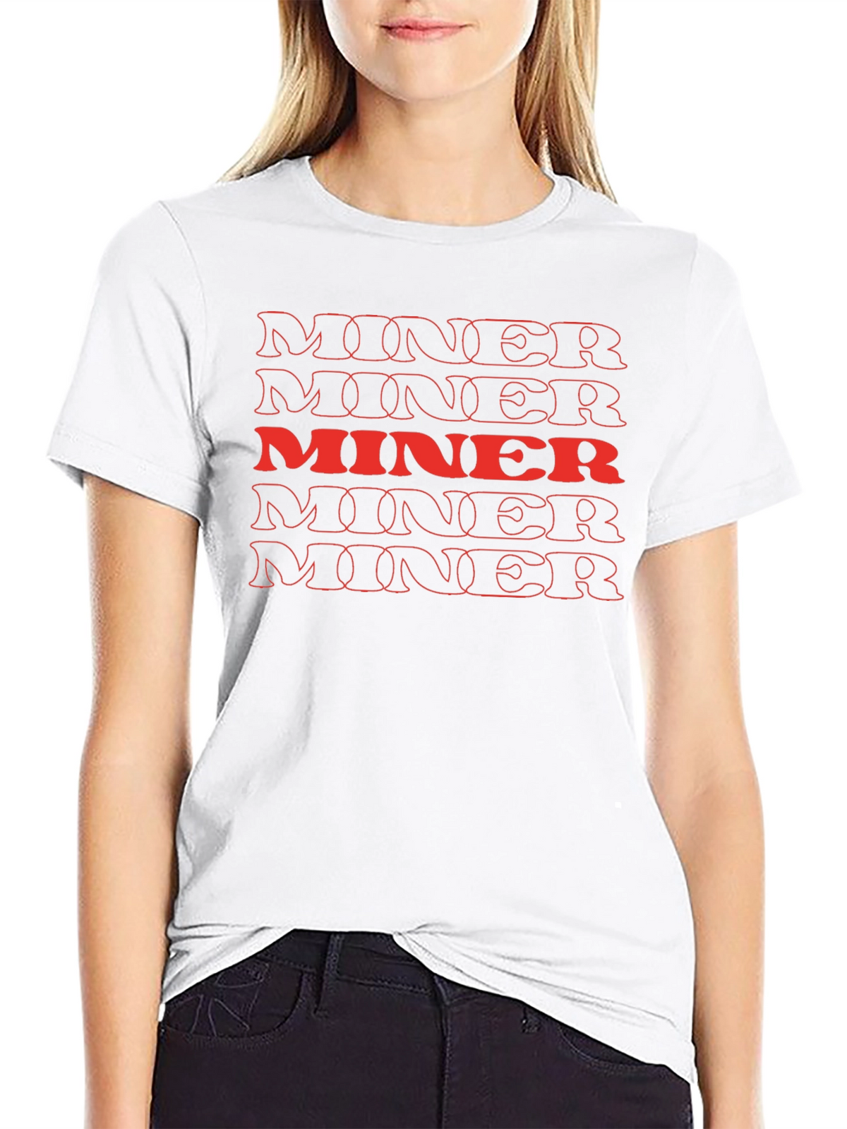 MINER Graphic Tee - Bold Statement T-Shirt