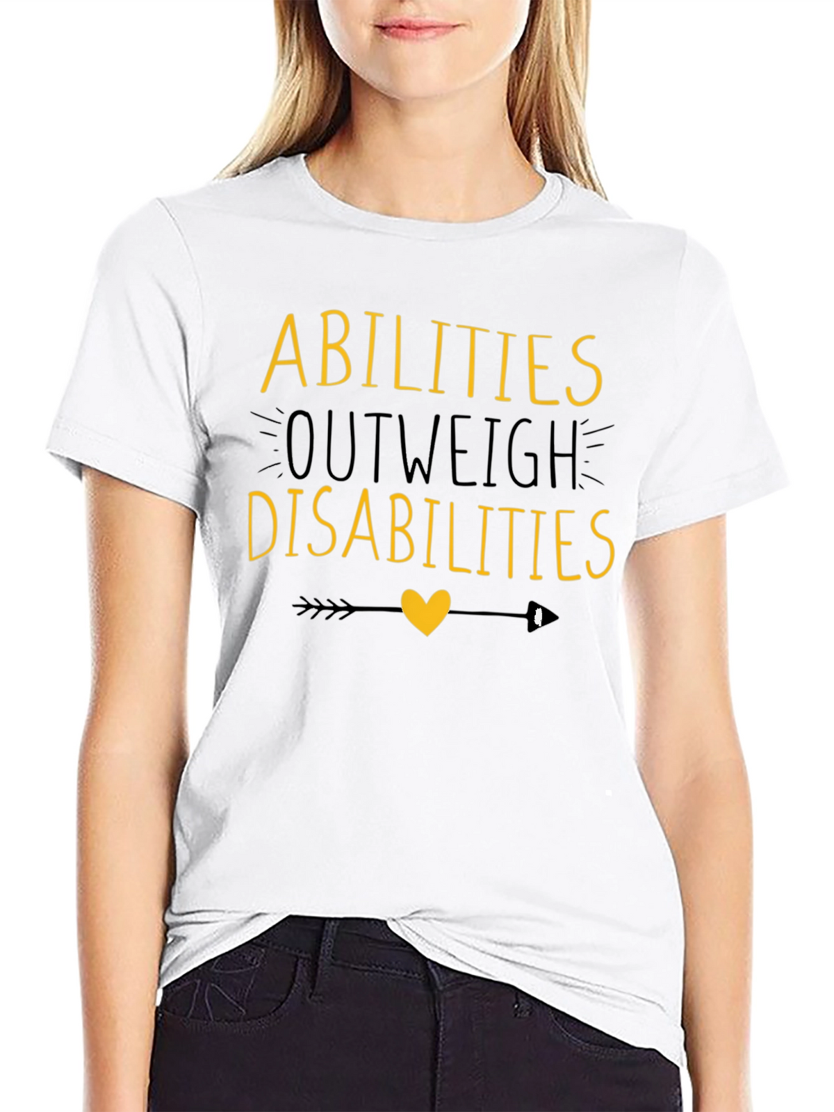 Abilities Outweigh Disabilities T-Shirt