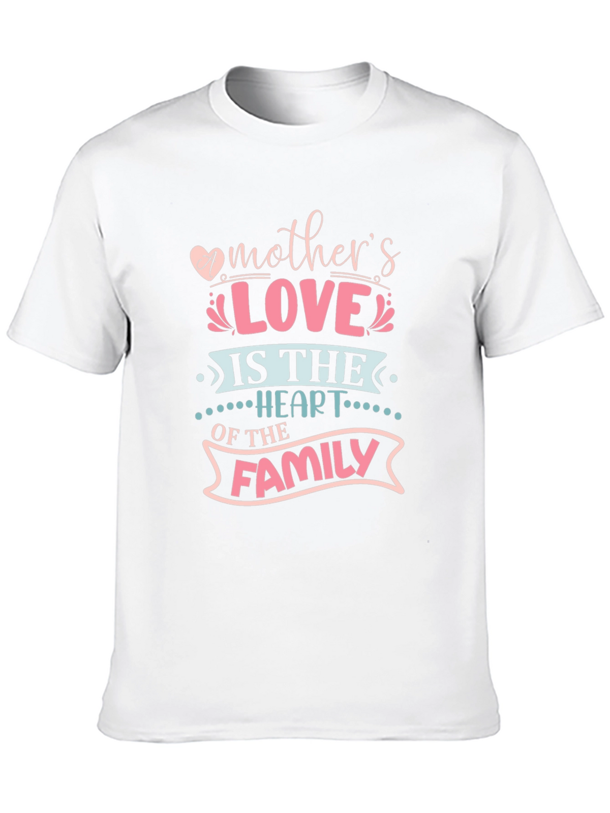 Mothers Love Heart of the Family Graphic Tee