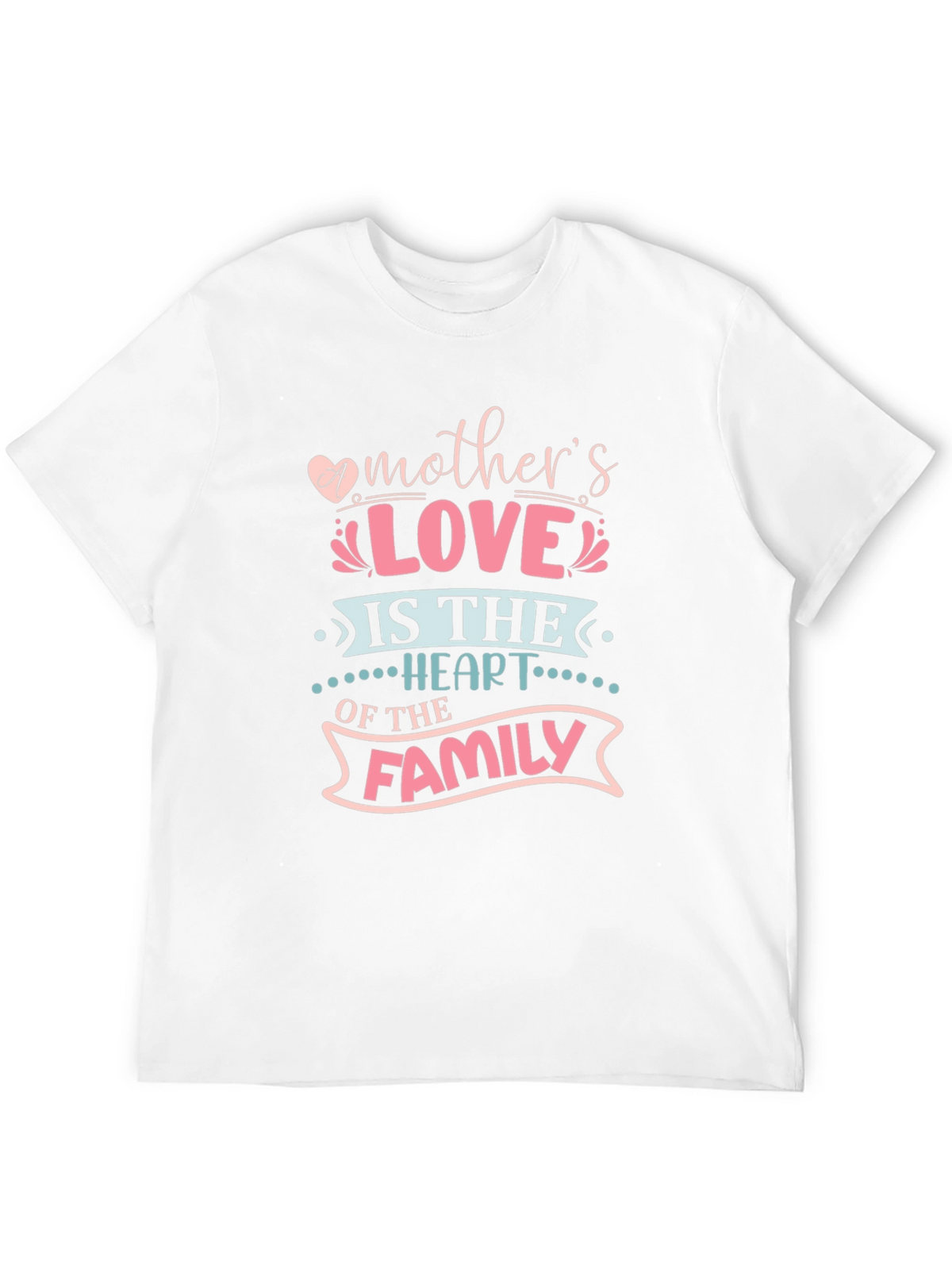 Mothers Love Heart of the Family Graphic Tee