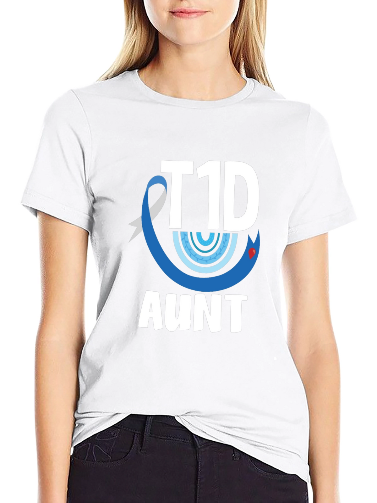 T1D Aunt Awareness T-Shirt