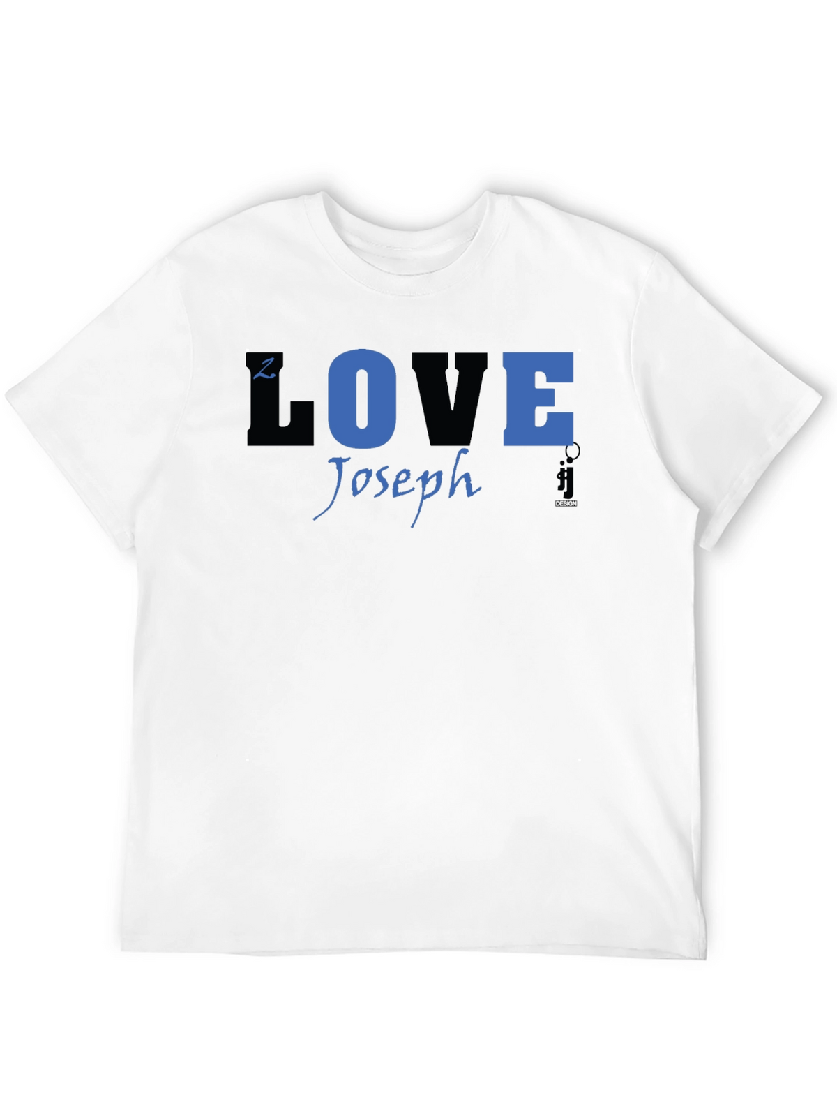 Joseph LOVE T-Shirt - Black Blue