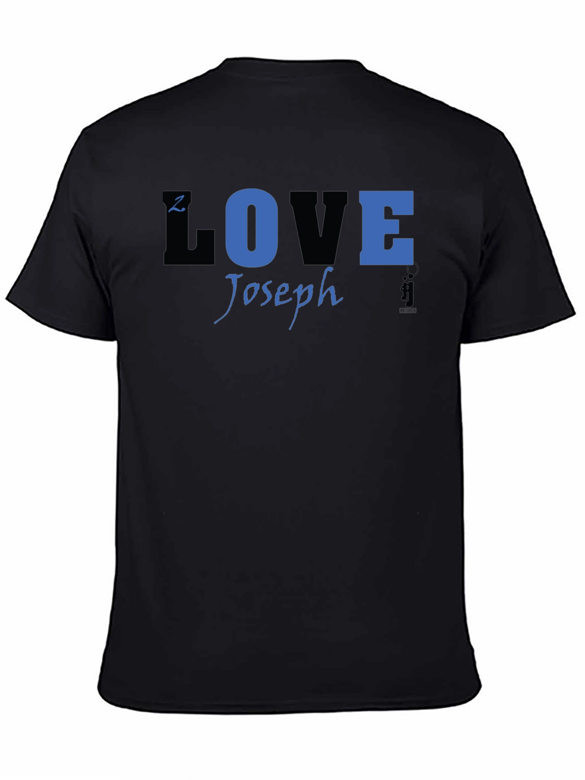 Joseph LOVE T-Shirt - Black Blue