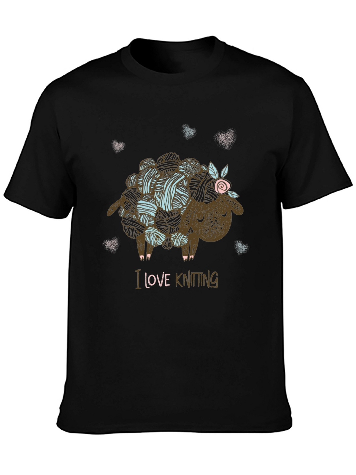 I Love Knitting Sheep T-Shirt