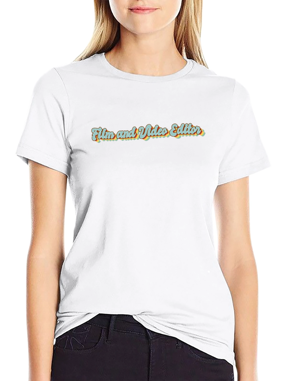 Film & Video Editor Black T-Shirt
