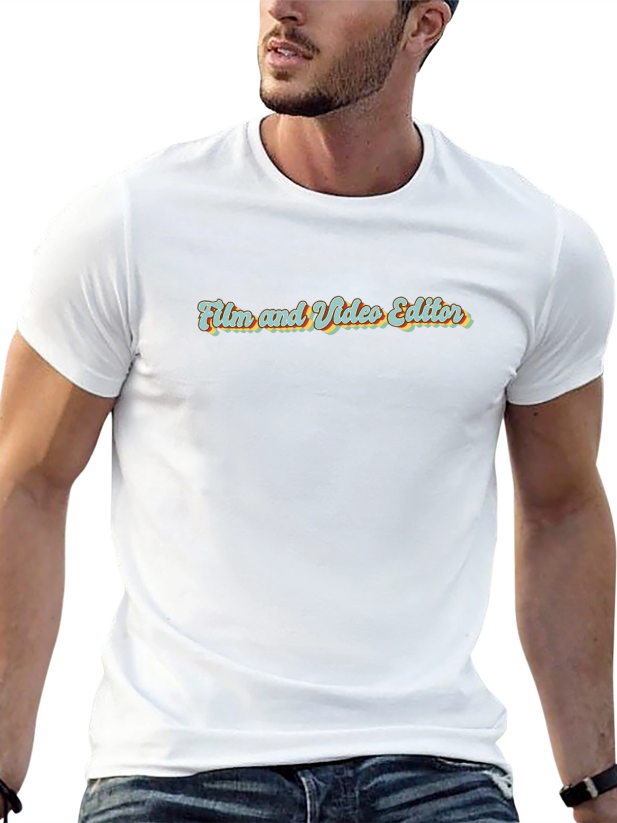 Film & Video Editor Black T-Shirt
