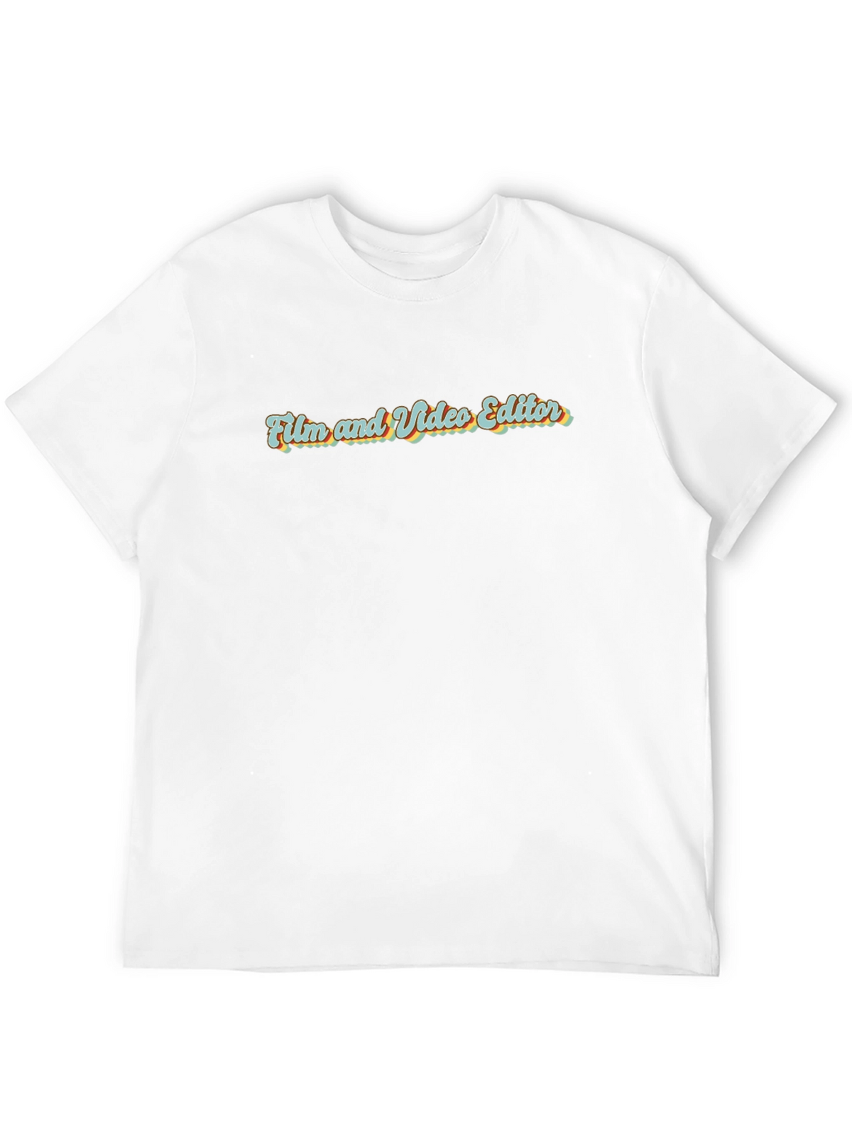 Film & Video Editor Black T-Shirt