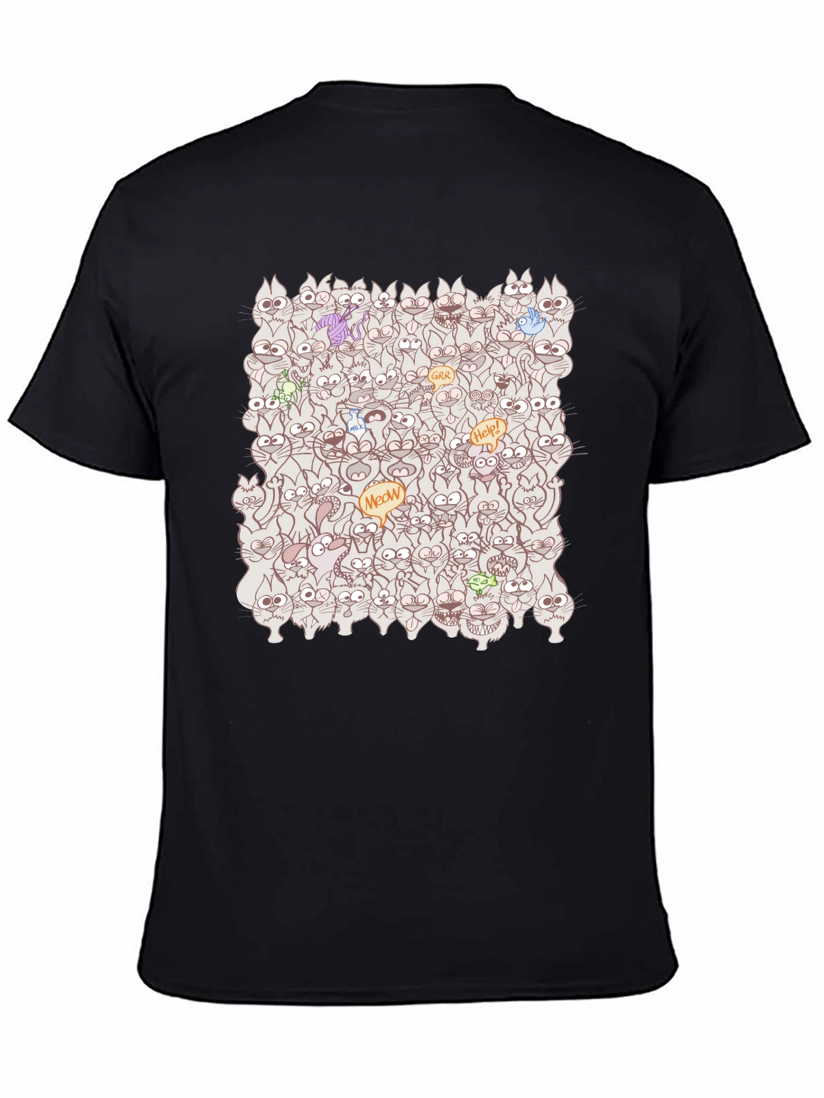 Crazy Cats T-Shirt: Meow Madness!