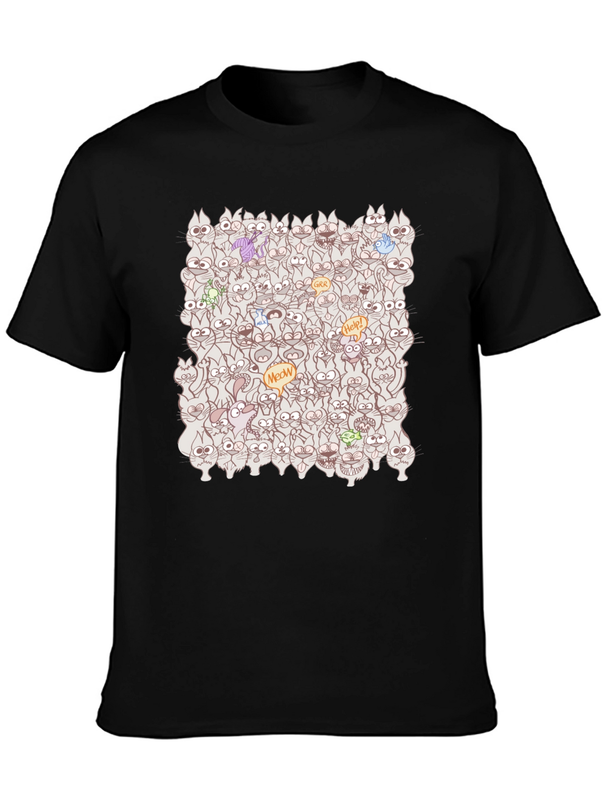 Crazy Cats T-Shirt: Meow Madness!
