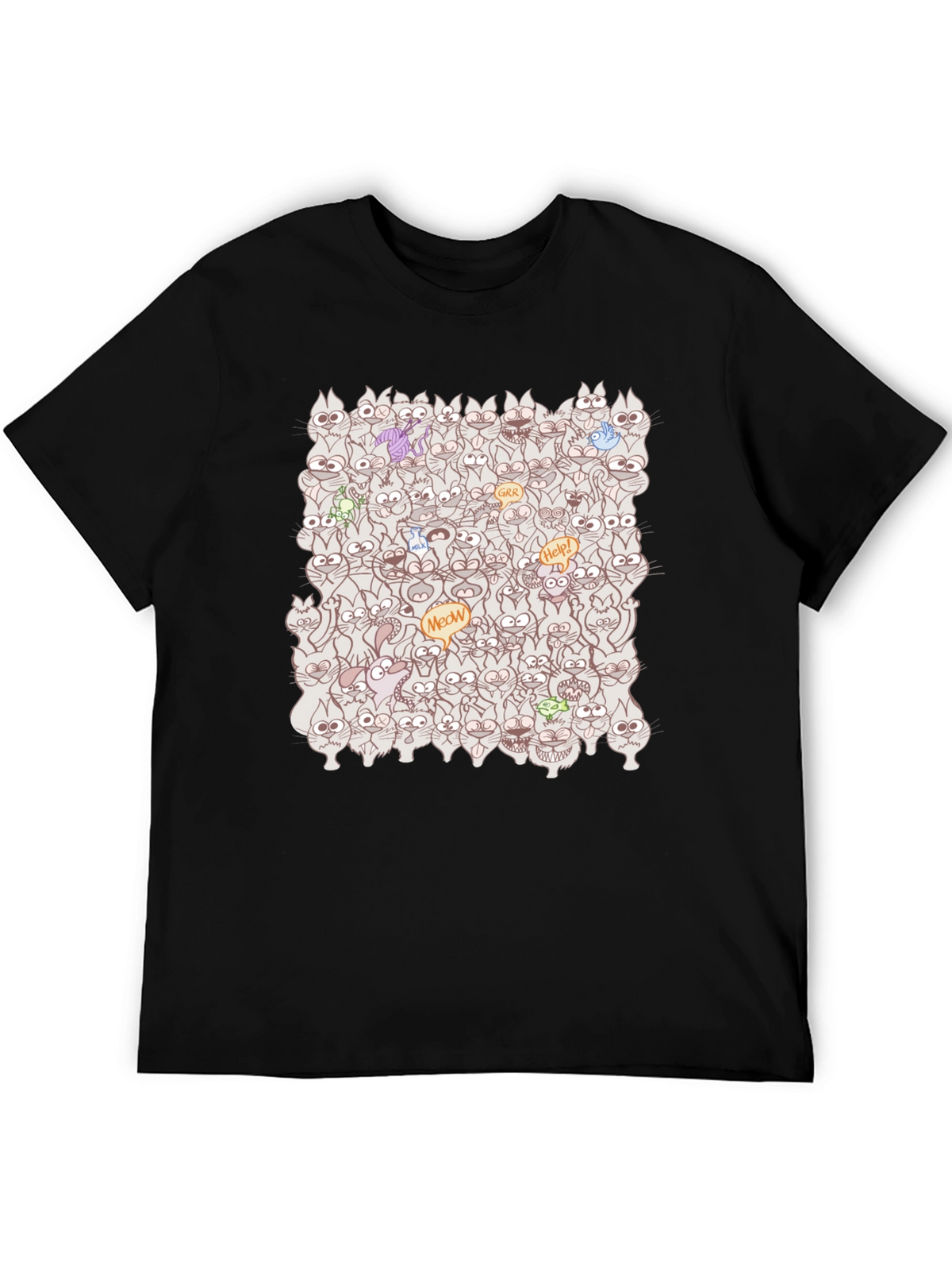Crazy Cats T-Shirt: Meow Madness!