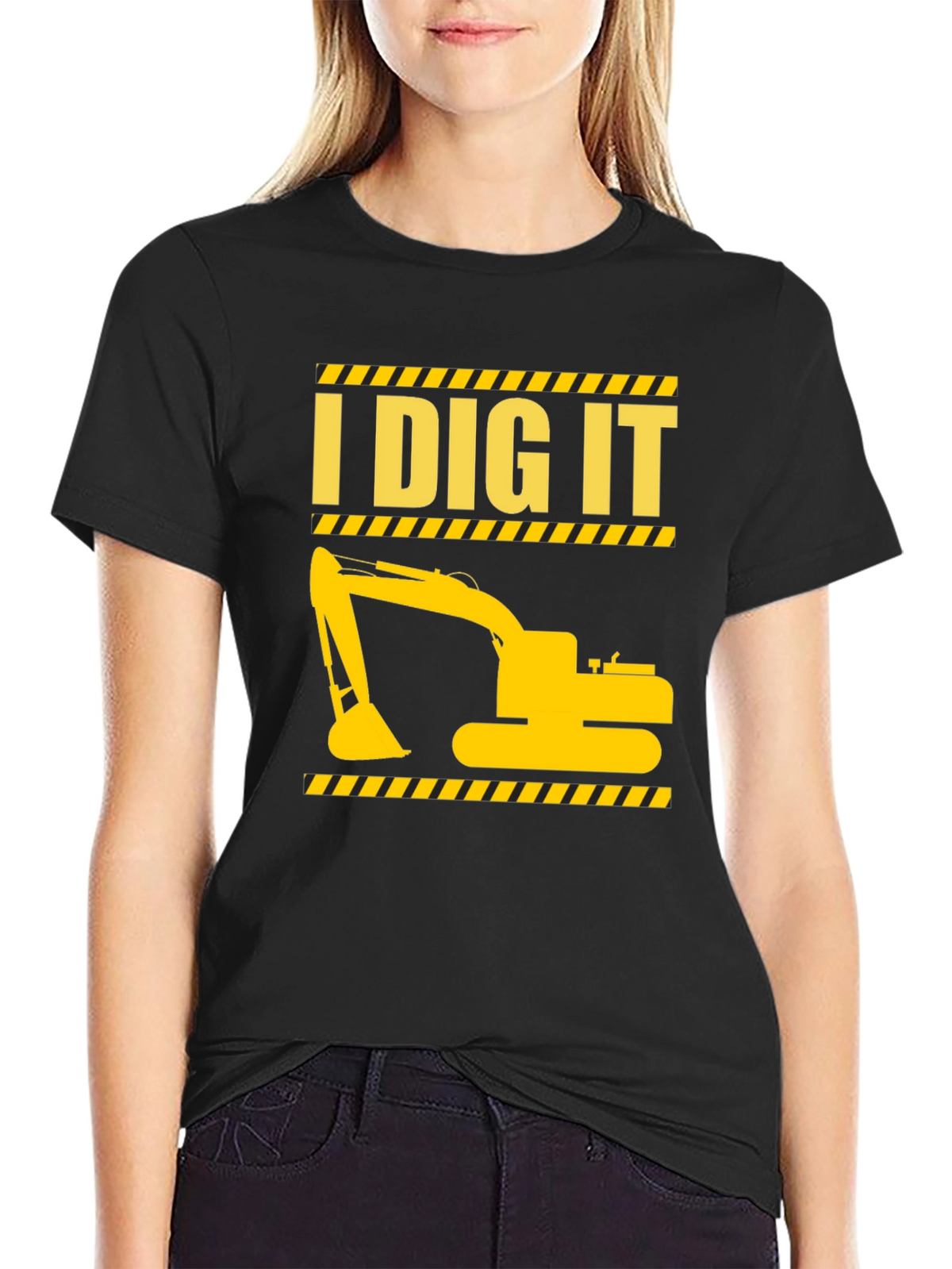 I Dig It Excavator Graphic T-Shirt