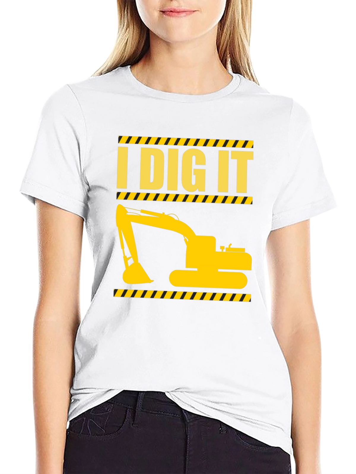 I Dig It Excavator Graphic T-Shirt