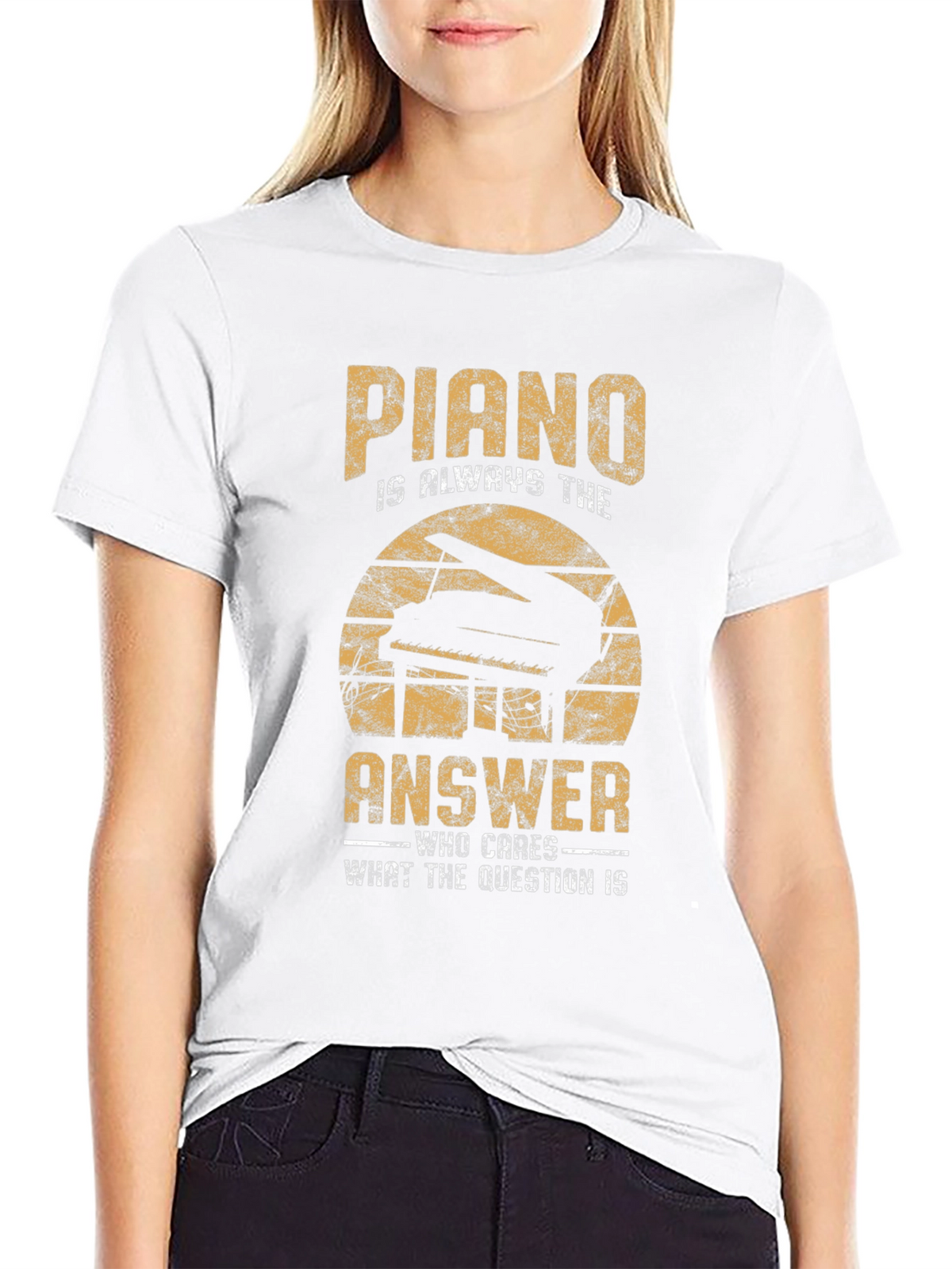 Piano is Always The Answer T-Shirt