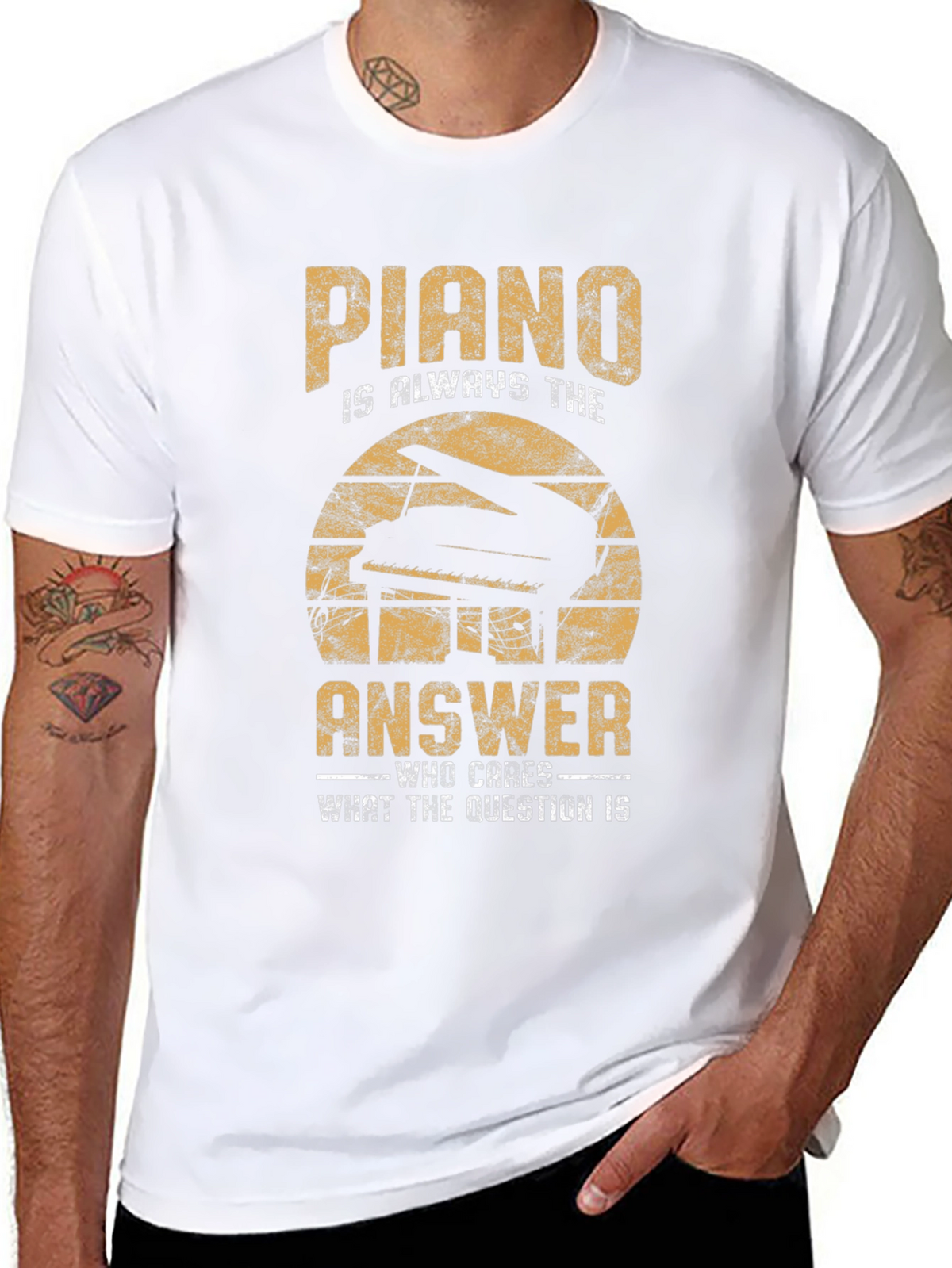 Piano is Always The Answer T-Shirt