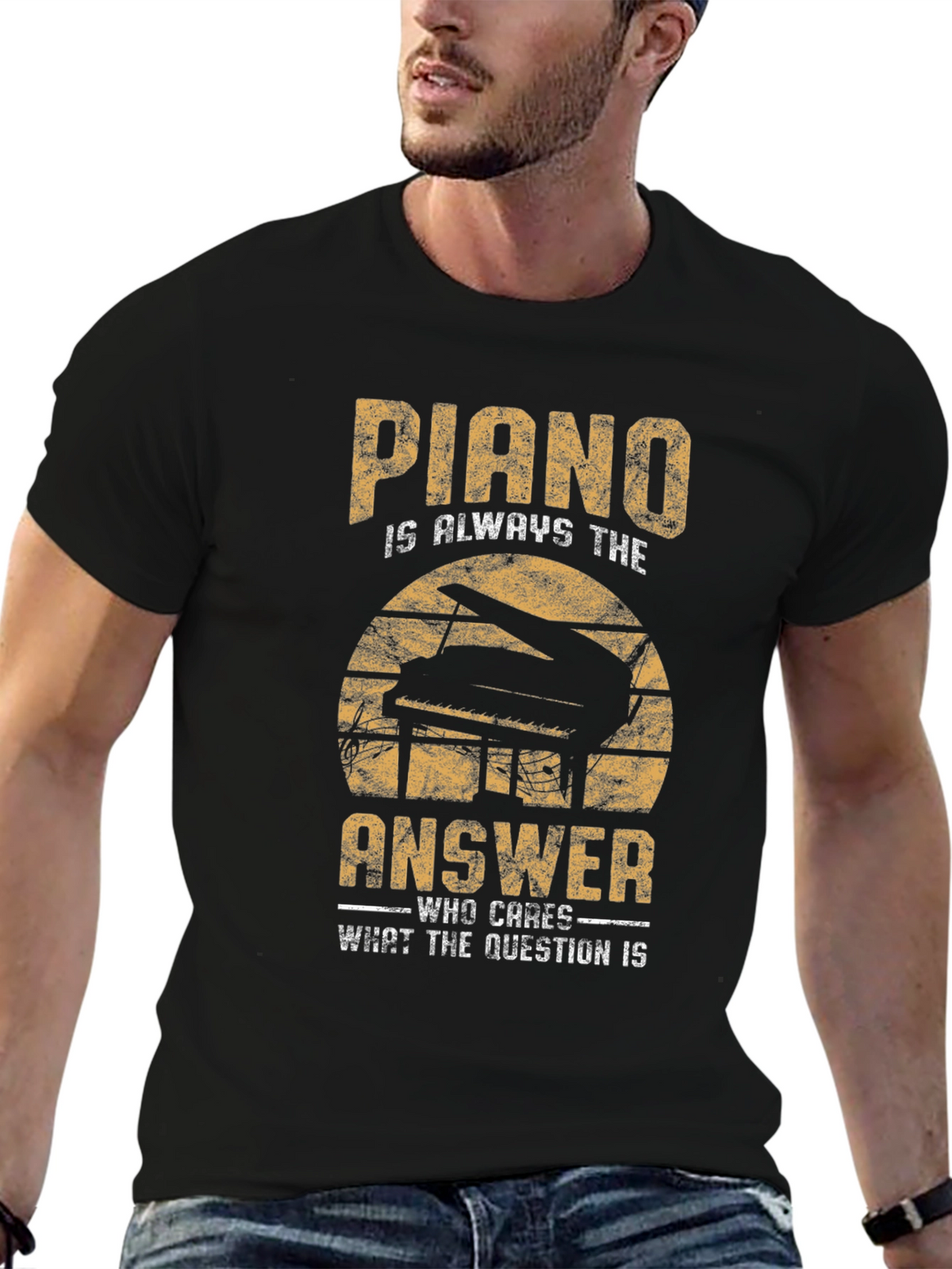 Piano is Always The Answer T-Shirt