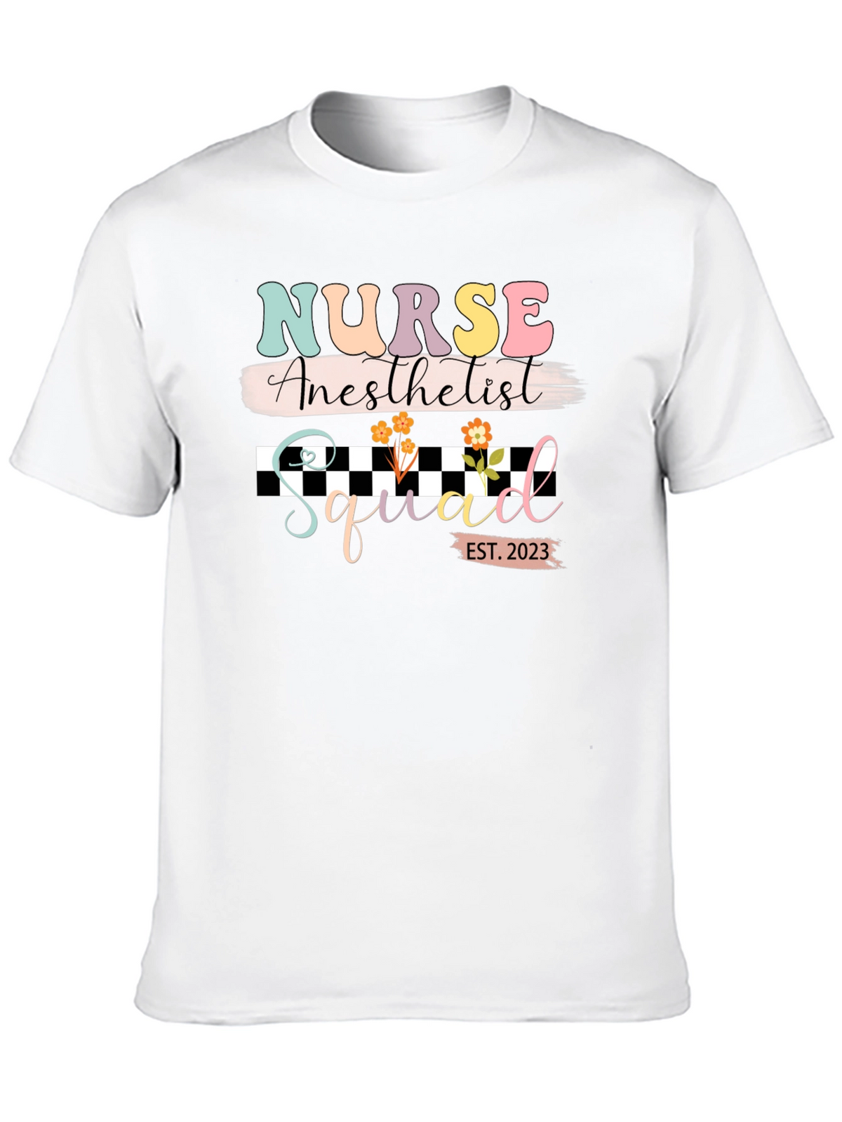 Nurse Anesthetist Squad 2023 Black T-Shirt
