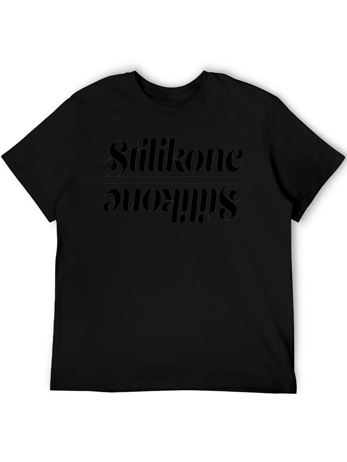 Stilikone Retro Black Graphic Tee