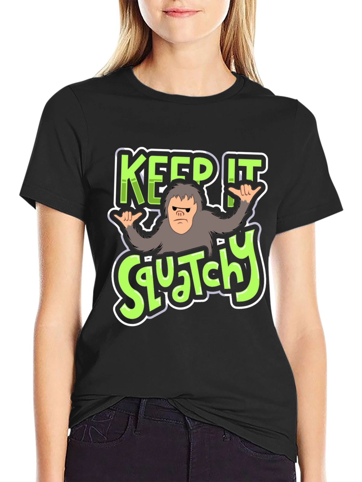 Keep It Squatchy Bigfoot T-Shirt