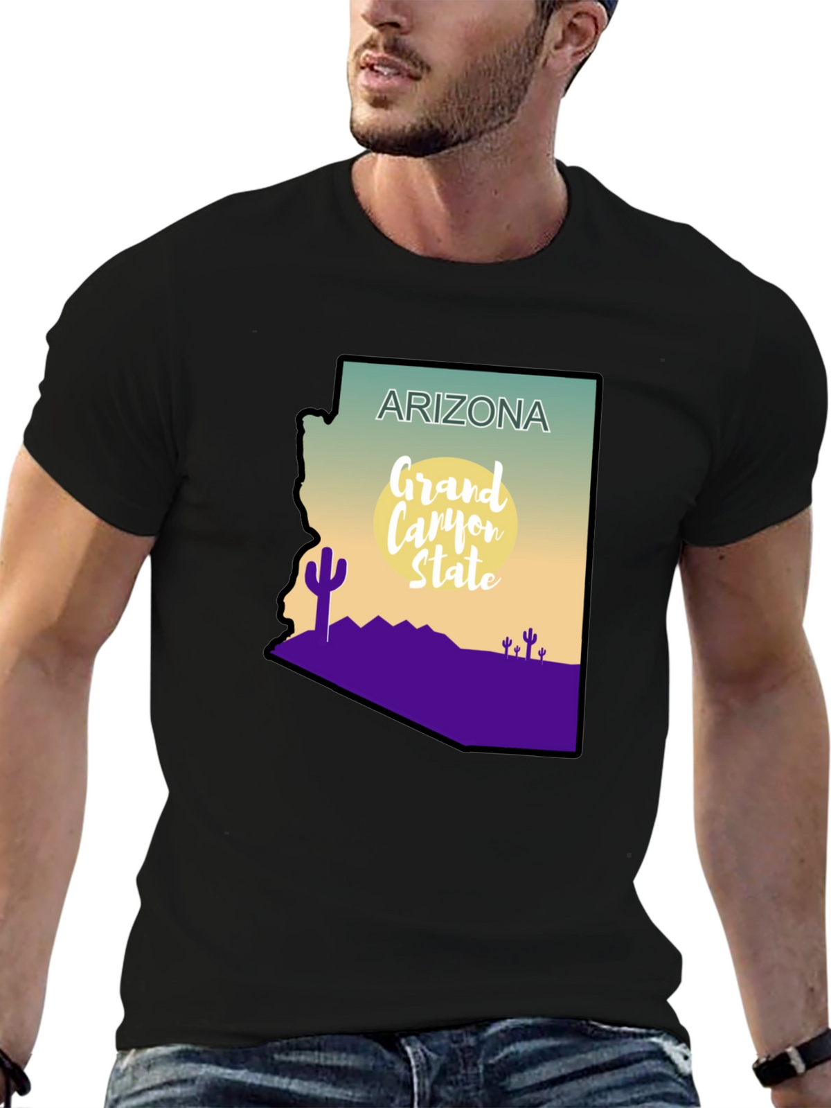 Arizona State T-Shirt - Grand Canyon Novelty Tee